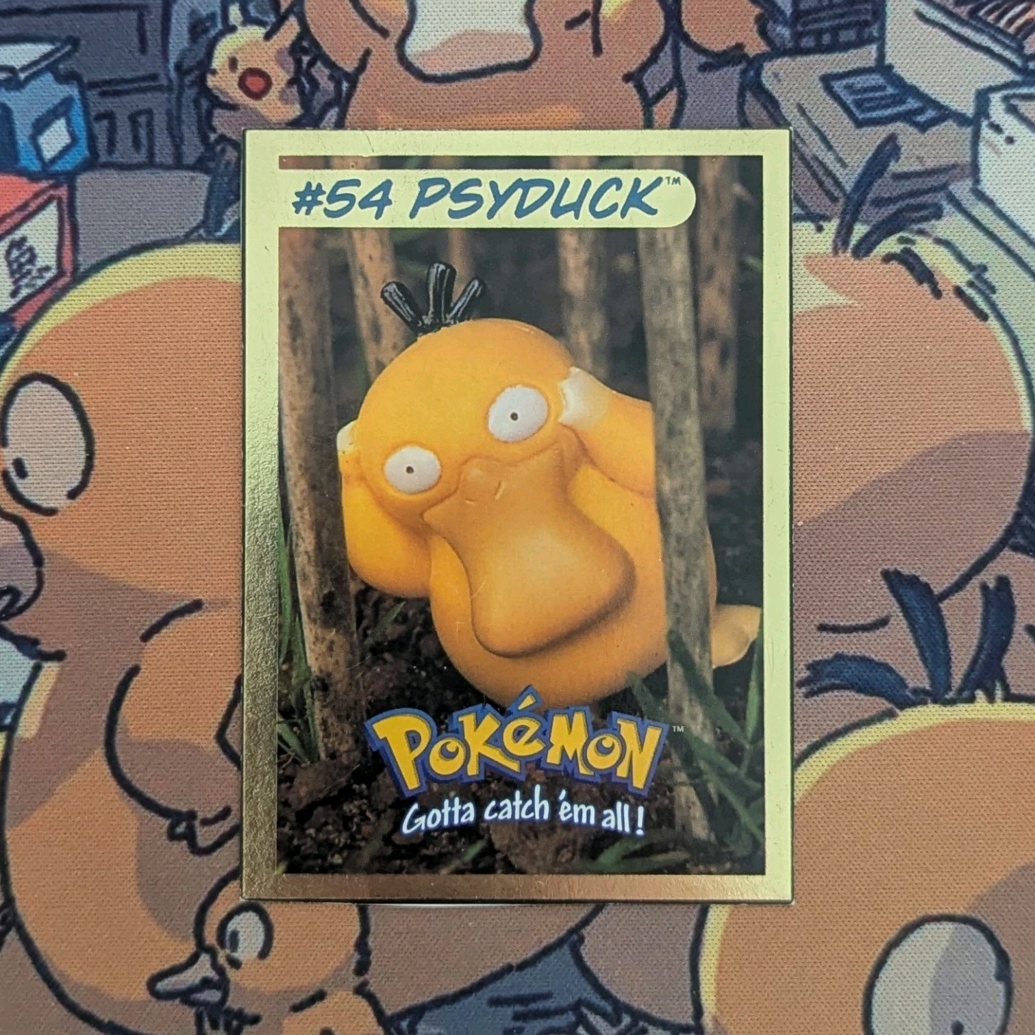 1999 Nintendo Hasbro Spotlight Pokémon Psyduck Card #54