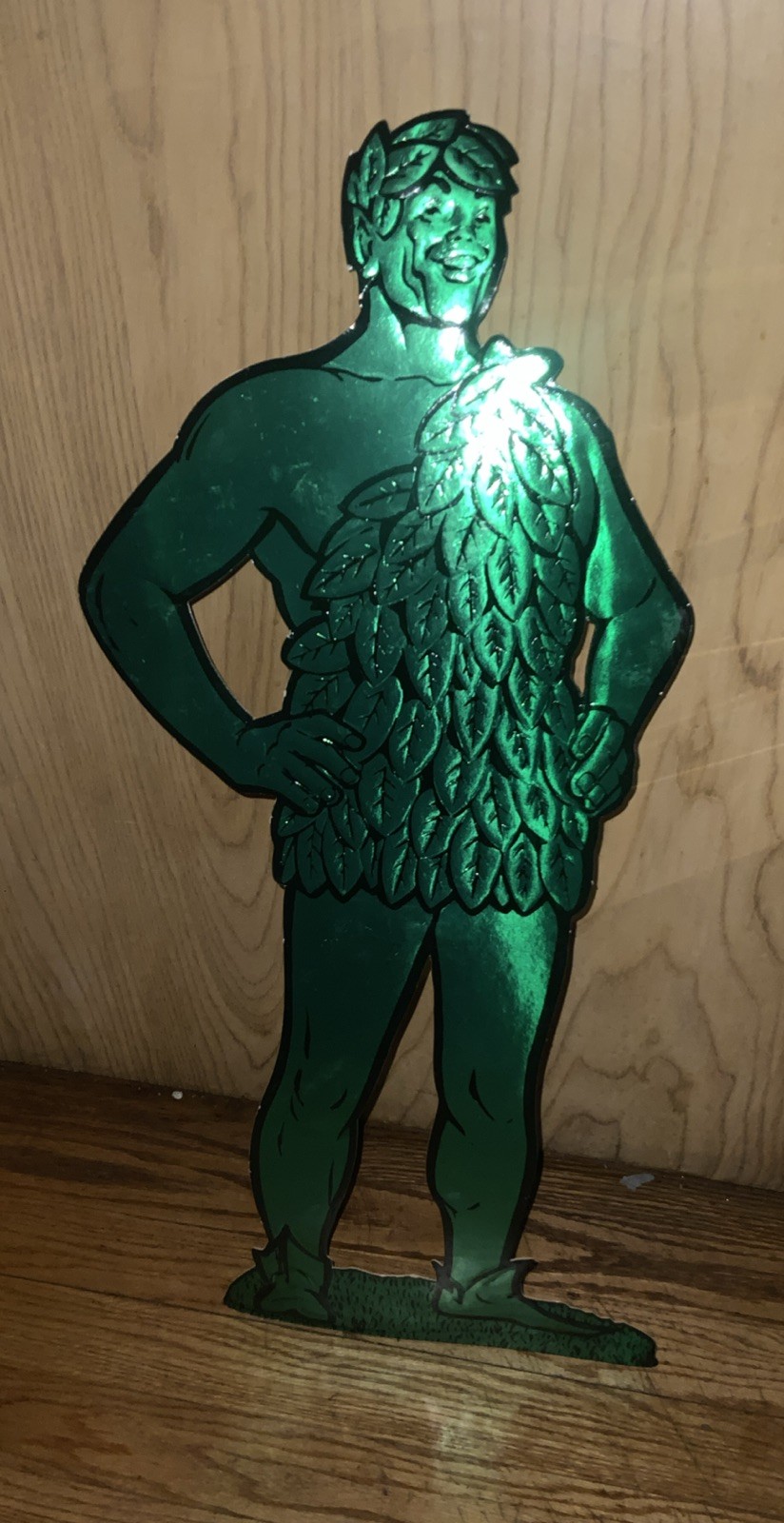 Vintage Jolly Green Giant Die Cut Advertising Sign 1985 Produce Mascot 26” Vintage Jolly Green Giant Die Cut Advertising Sign 1985 Produce Mascot 26”