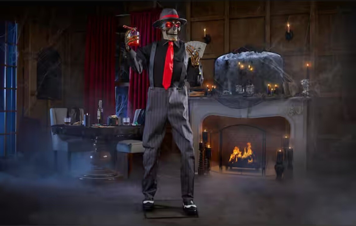 Home Accents Holiday Led 6.5ft. Jack Of Spades Animatronic