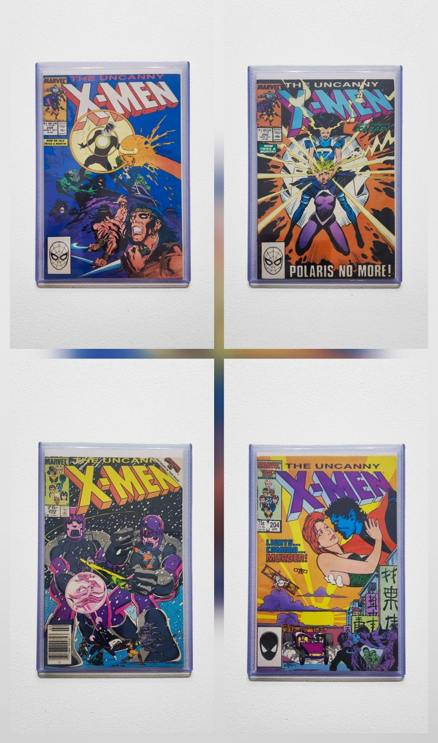 Marvel The Uncanny X-Men Comic Book Lot Copper Age Claremont Newsstand Marvel The Uncanny X-Men Comic Book Lot Copper Age Claremont Newsstand