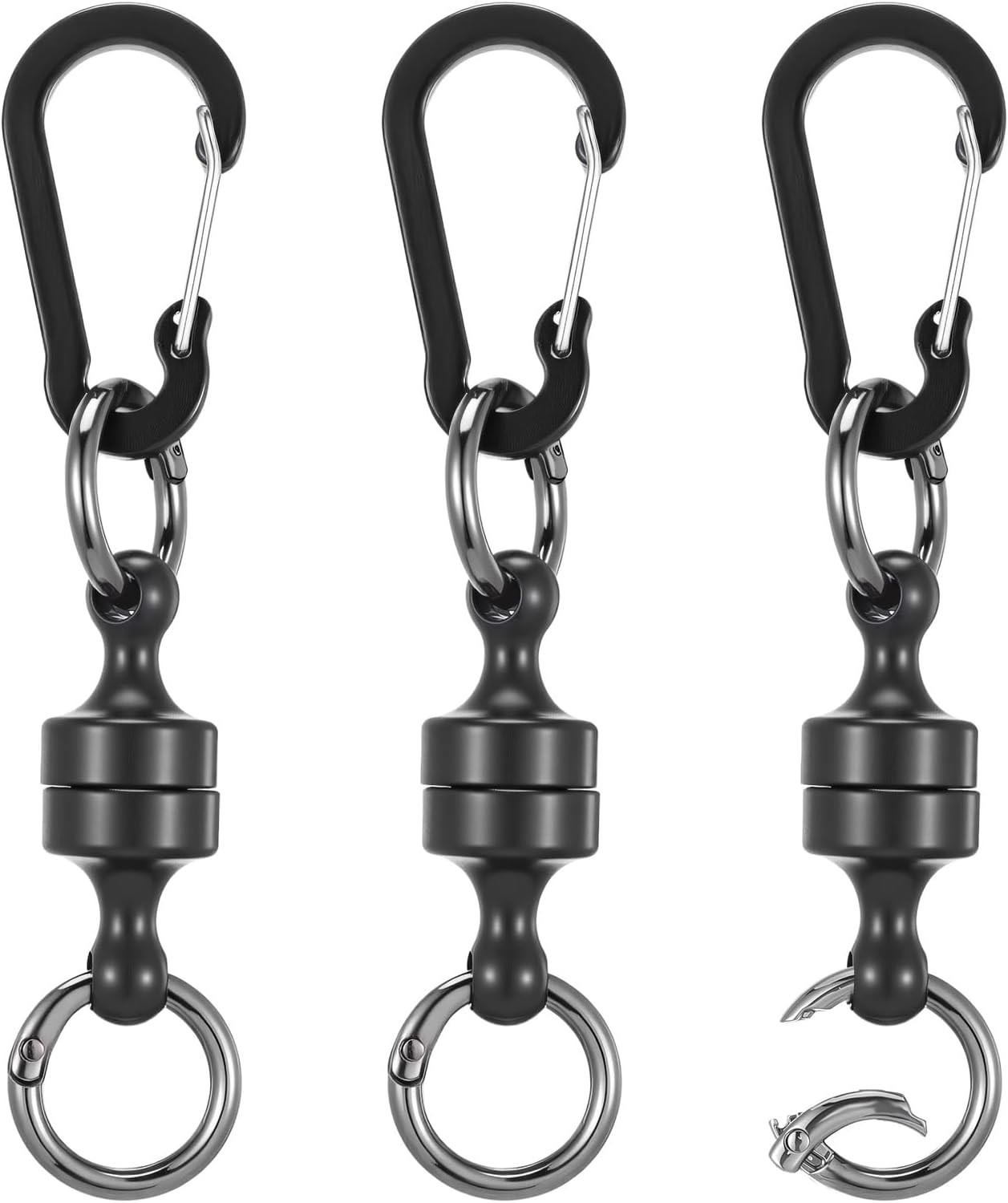 Quick Release Keyring, Detachable Magnetic Keychain Magnetic Quick Release Keych