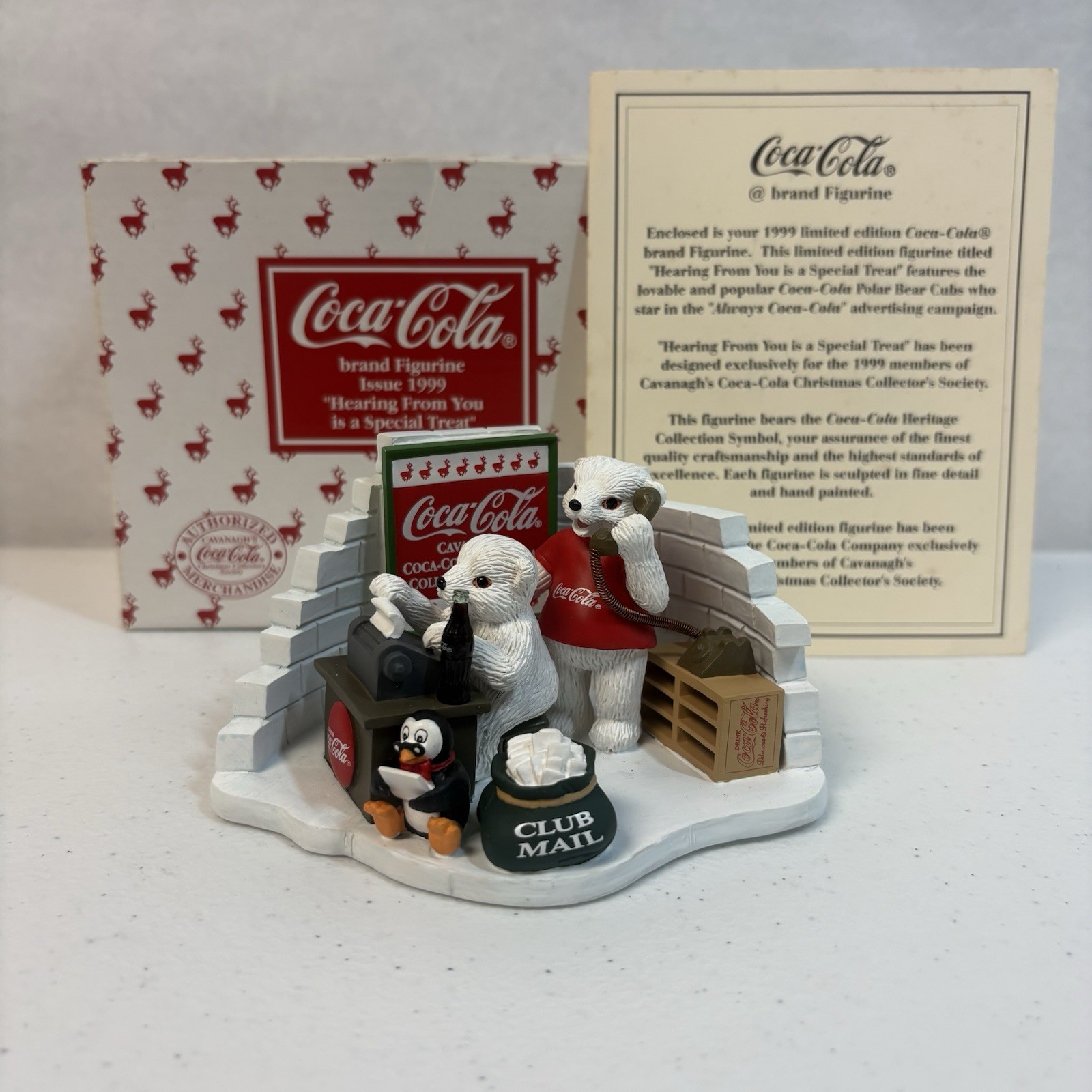Coca-Cola Collectible Figurine \