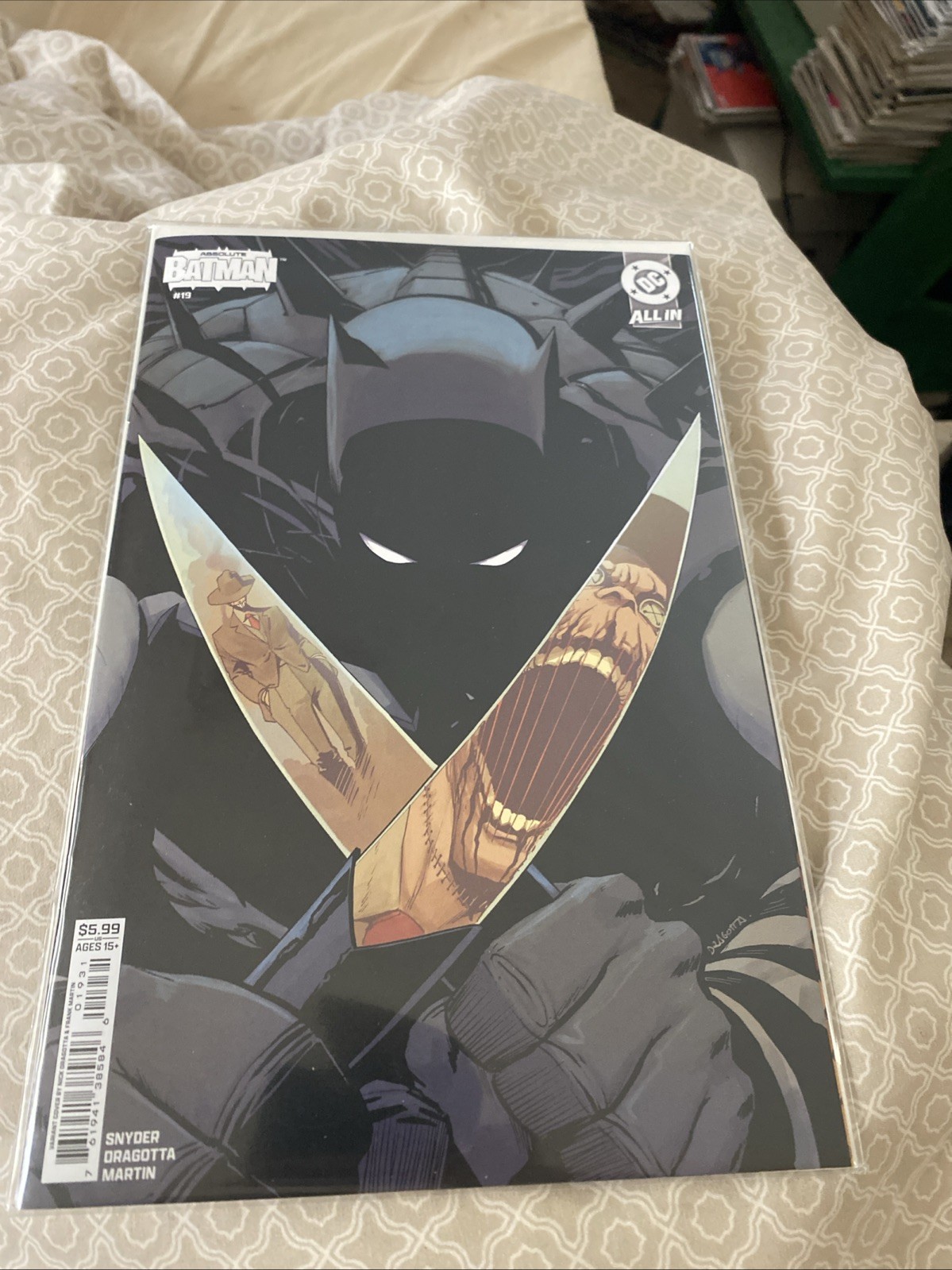 APRIL 15, 2026 Absolute Batman #19(CvrCNickDragottaCardStockVariant)BN/NM/M+B&B+ APRIL 15, 2026 Absolute Batman #19(CvrCNickDragottaCardStockVariant)BN/NM/M+B&B+