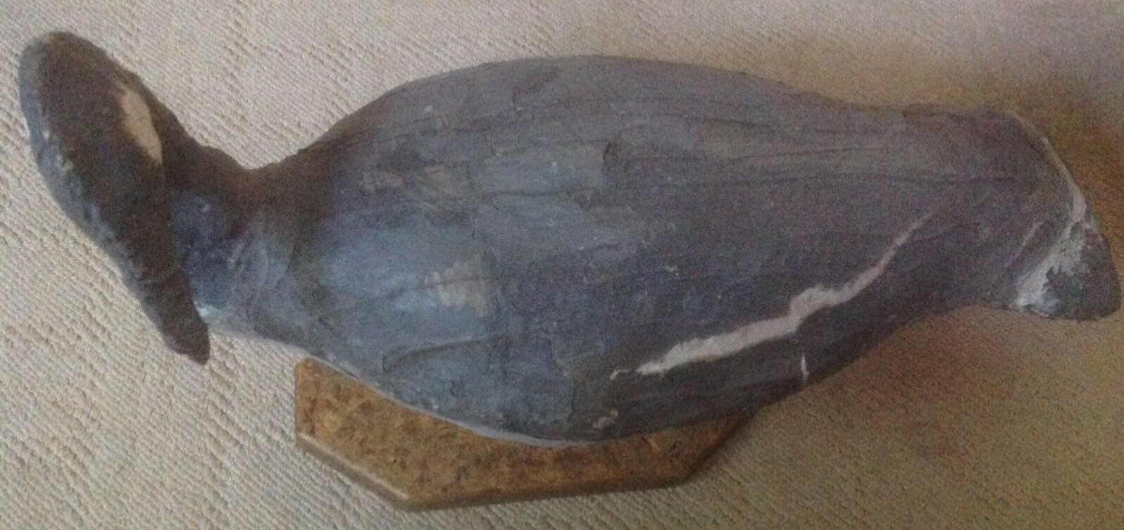 23”OOAK~Old Antique Canvas Mache Body Goose Decoy Rare Primitive 19cent FOLK ART 23”OOAK~Old Antique Canvas Mache Body Goose Decoy Rare Primitive 19cent FOLK ART