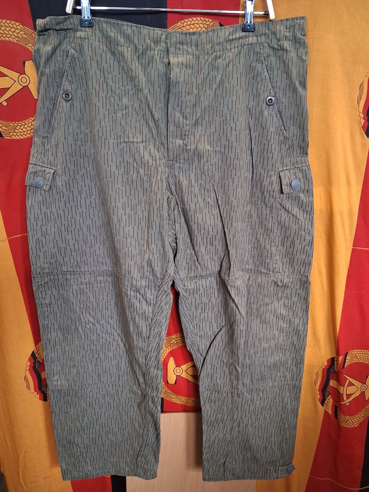 DDR NVA FDA pants Strichtarn m52 1971