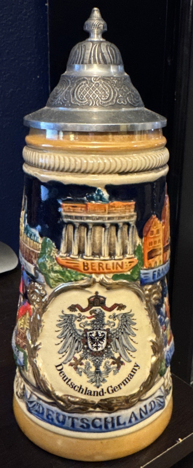 Zoller & Born German Deutschland Cities Limited Edition Beerstein 10\ Zoller & Born German Deutschland Cities Limited Edition Beerstein 10\