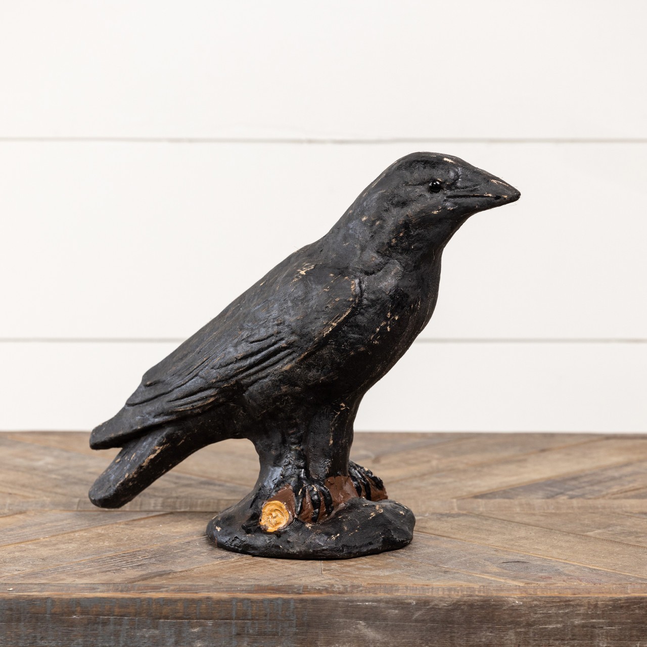 Ragon House Primitive Black Crow Figurine 11
