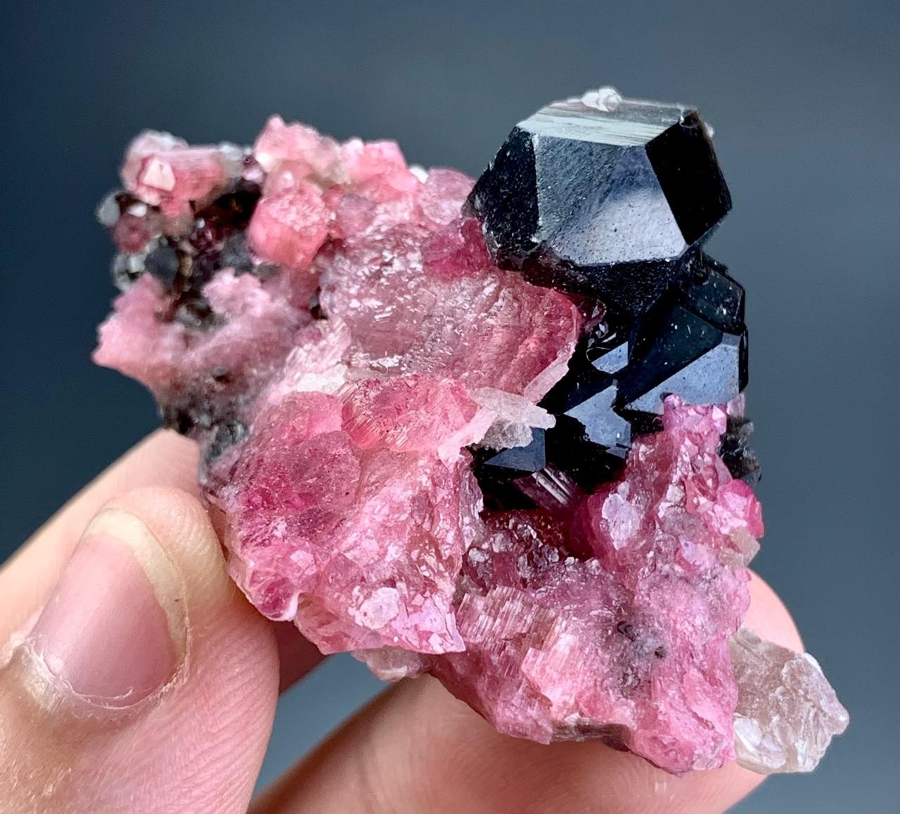 134 Carat Pink Tourmaline Crystal With Quartz Specimen From Afghanistan