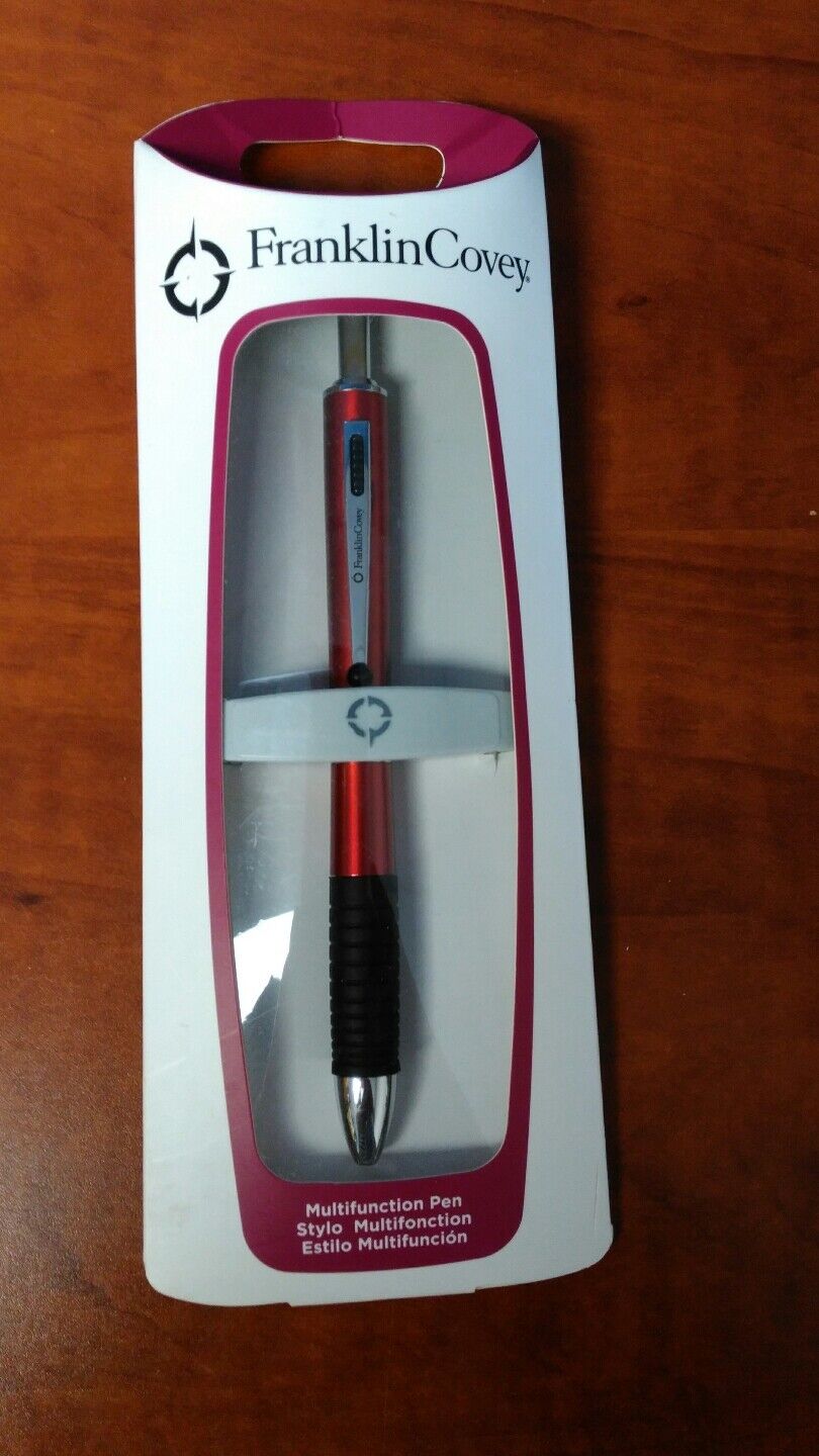 Franklin Covey Hinsdale Red Multi-Function Pen with Pencil
