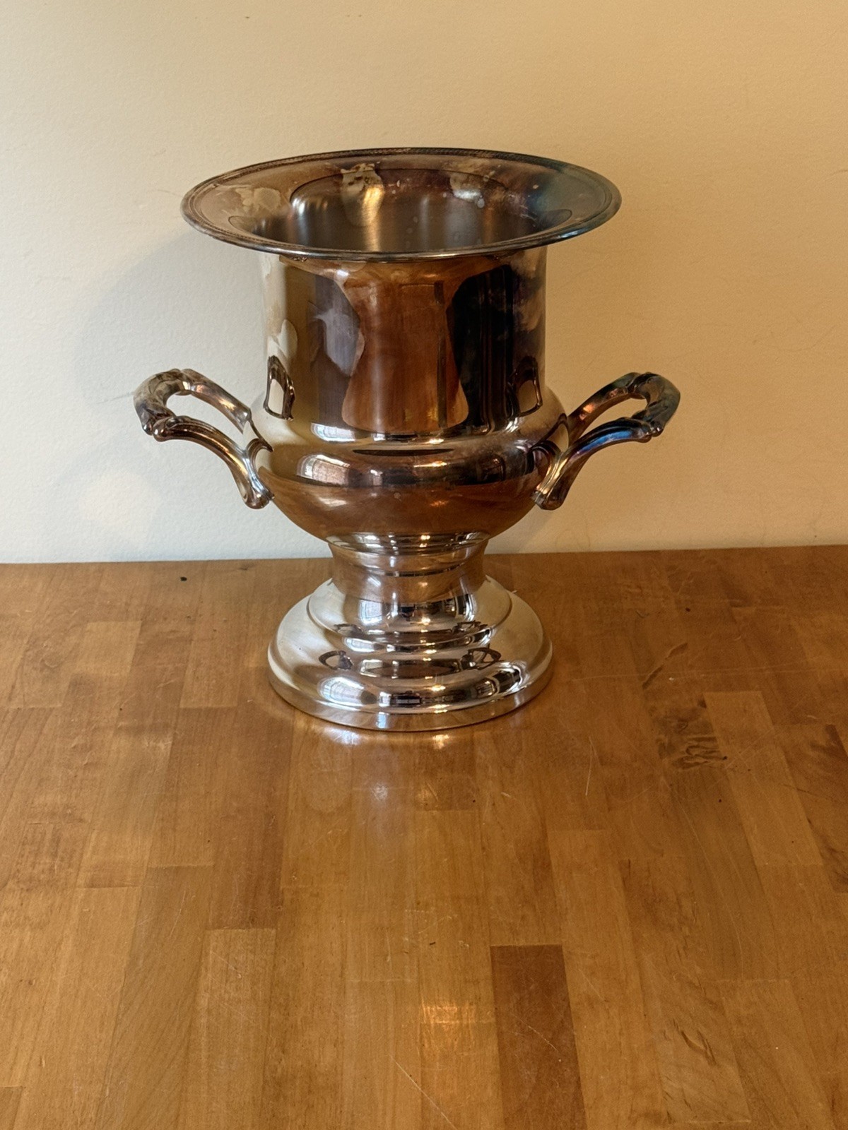 Vintage Silver Plate Champagne Bucket Vintage Silver Plate Champagne Bucket