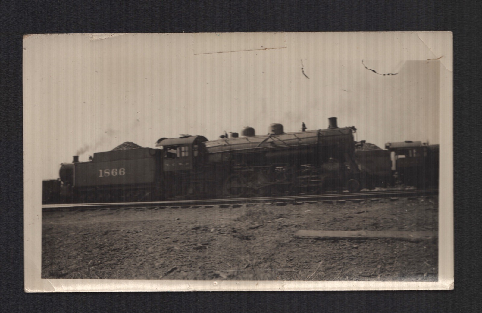 Original 1930s Steam Train Black & White Photograph