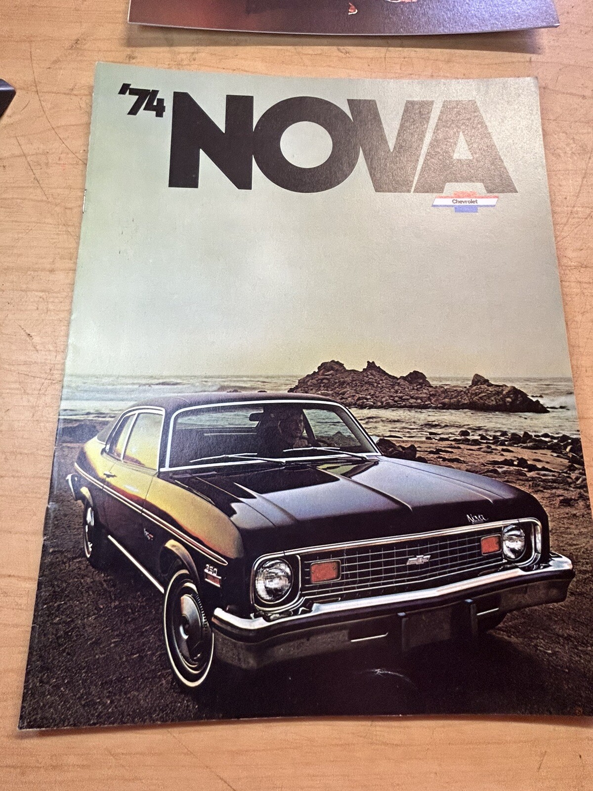 1974 Chevy NOVA  Original dealership sales brochure Collection Hot Rod 