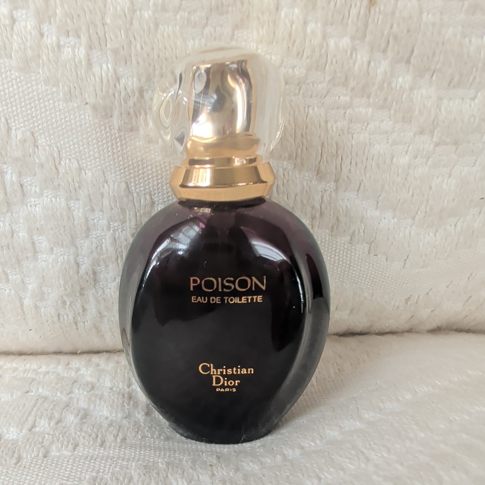 Vintage Christian Dior Poison 30ml 1 oz. Eau de Toilette Spray 65% Full Vintage Christian Dior Poison 30ml 1 oz. Eau de Toilette Spray 65% Full
