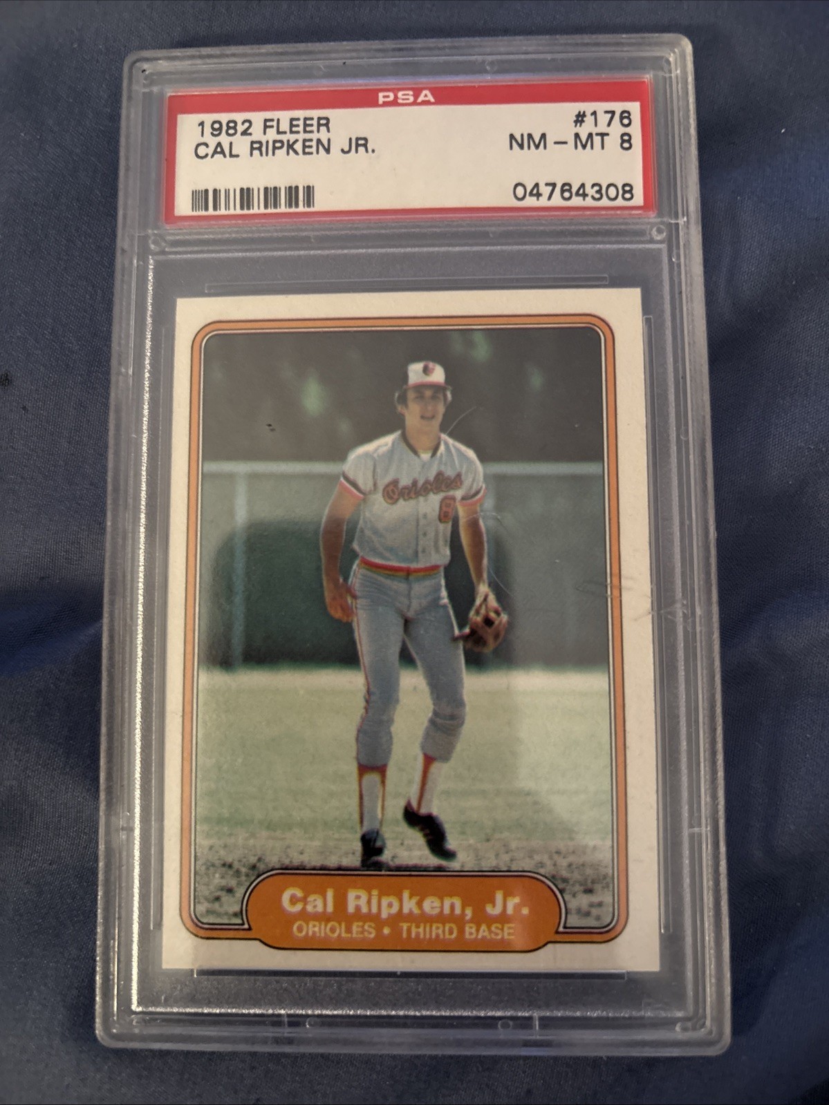 ✅1982 Fleer #176 Cal Ripken Jr Baltimore Orioles HOF PSA 8 NM-MT✅ ✅1982 Fleer #176 Cal Ripken Jr Baltimore Orioles HOF PSA 8 NM-MT✅