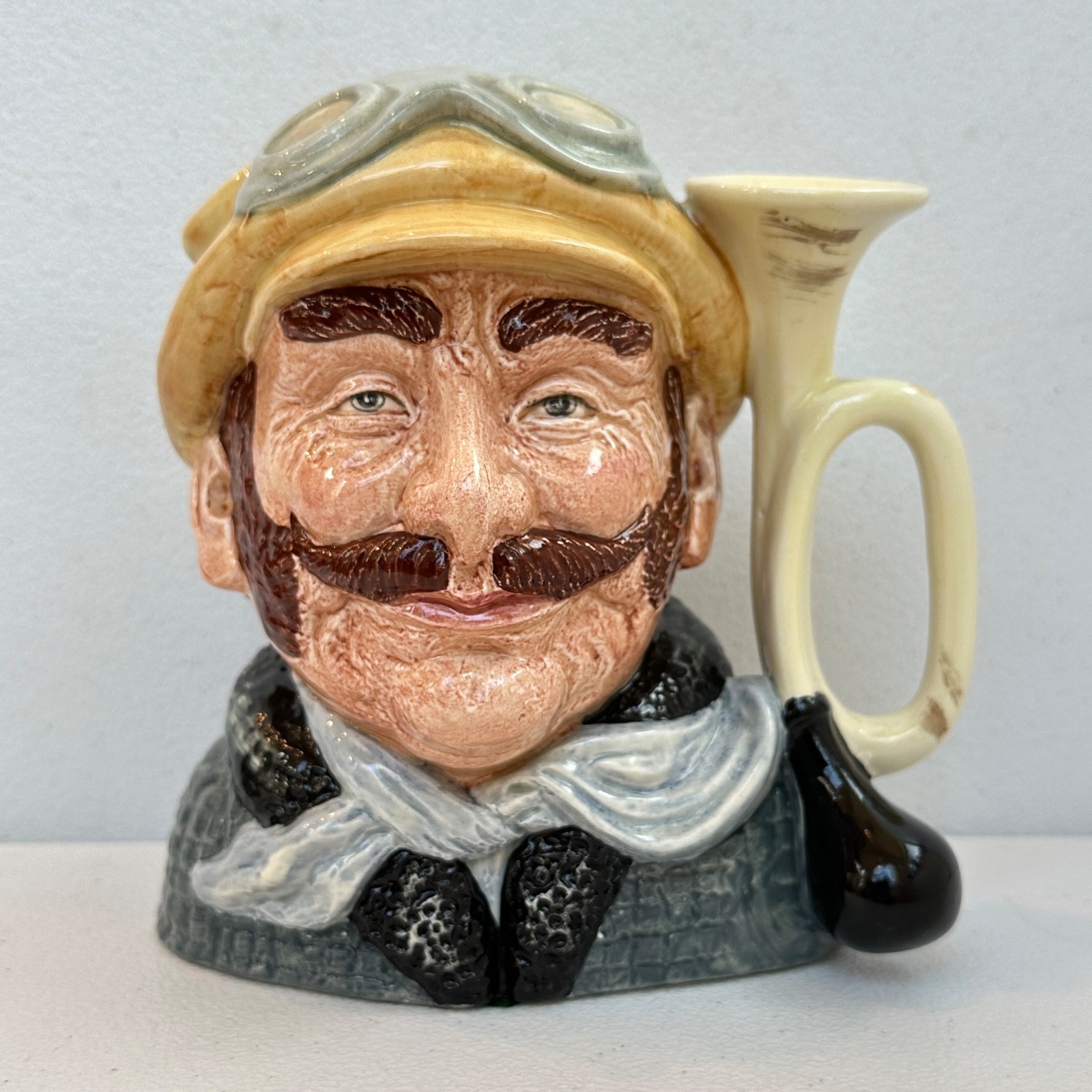 Vintage Royal Doulton Veteran Motorist Character Jug D6633 Large Mug 1972