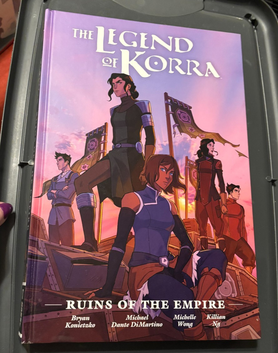 The Legend of Korra – Ruins of the Empire, Library Edition hardcover, Dark Horse The Legend of Korra – Ruins of the Empire, Library Edition hardcover, Dark Horse