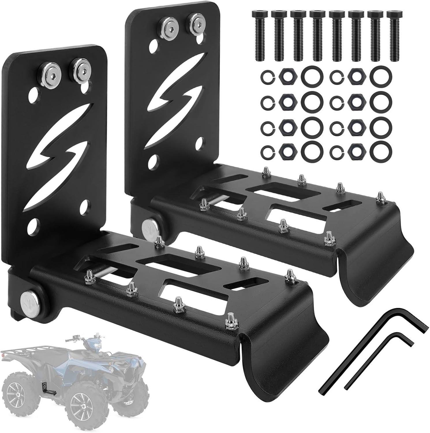 Upgraded ATV Rear Passenger Foot Rest