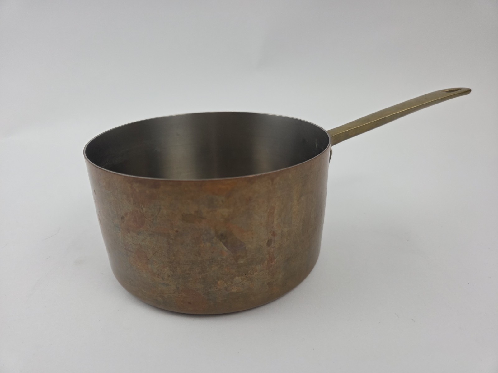 VTG 1801 Paul Revere Signature 1Qt USA Copper Brass SS Saucepan 5.25”
