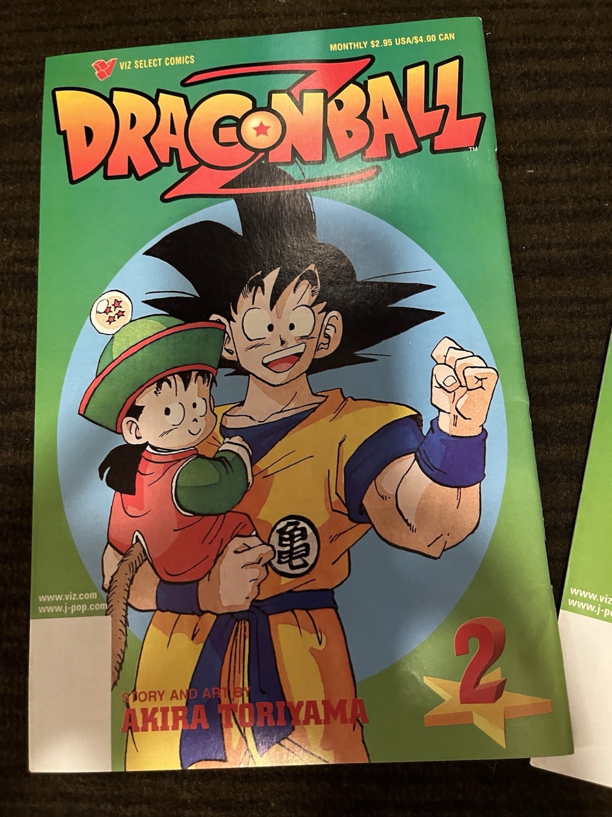 Viz Comics Dragonball Z #2 November 1999 Viz Comics Dragonball Z #2 November 1999