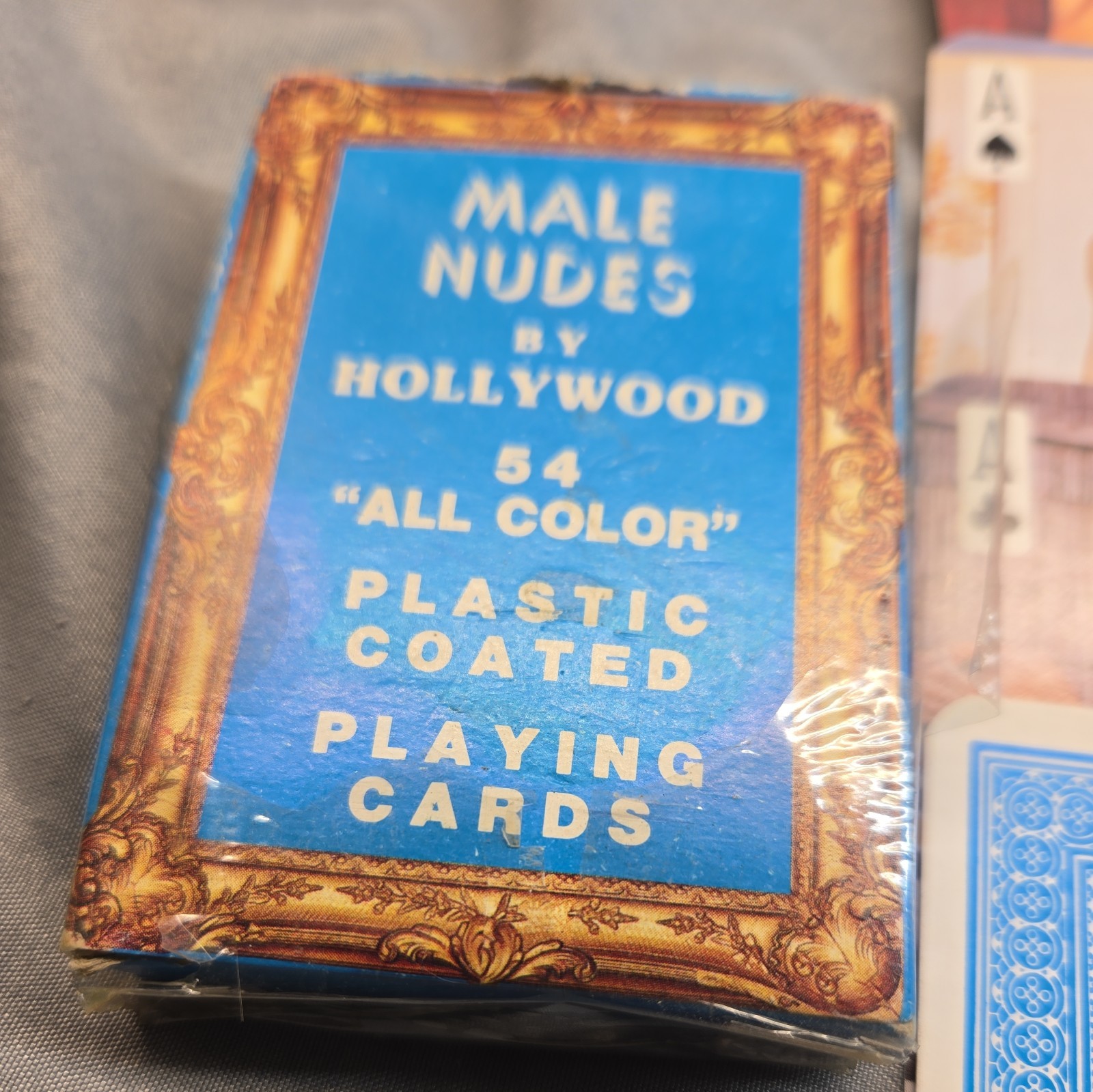 Vintage Male Nudes By Hollywood Sealed Deck Gay Interest. Made in Hong Kong 