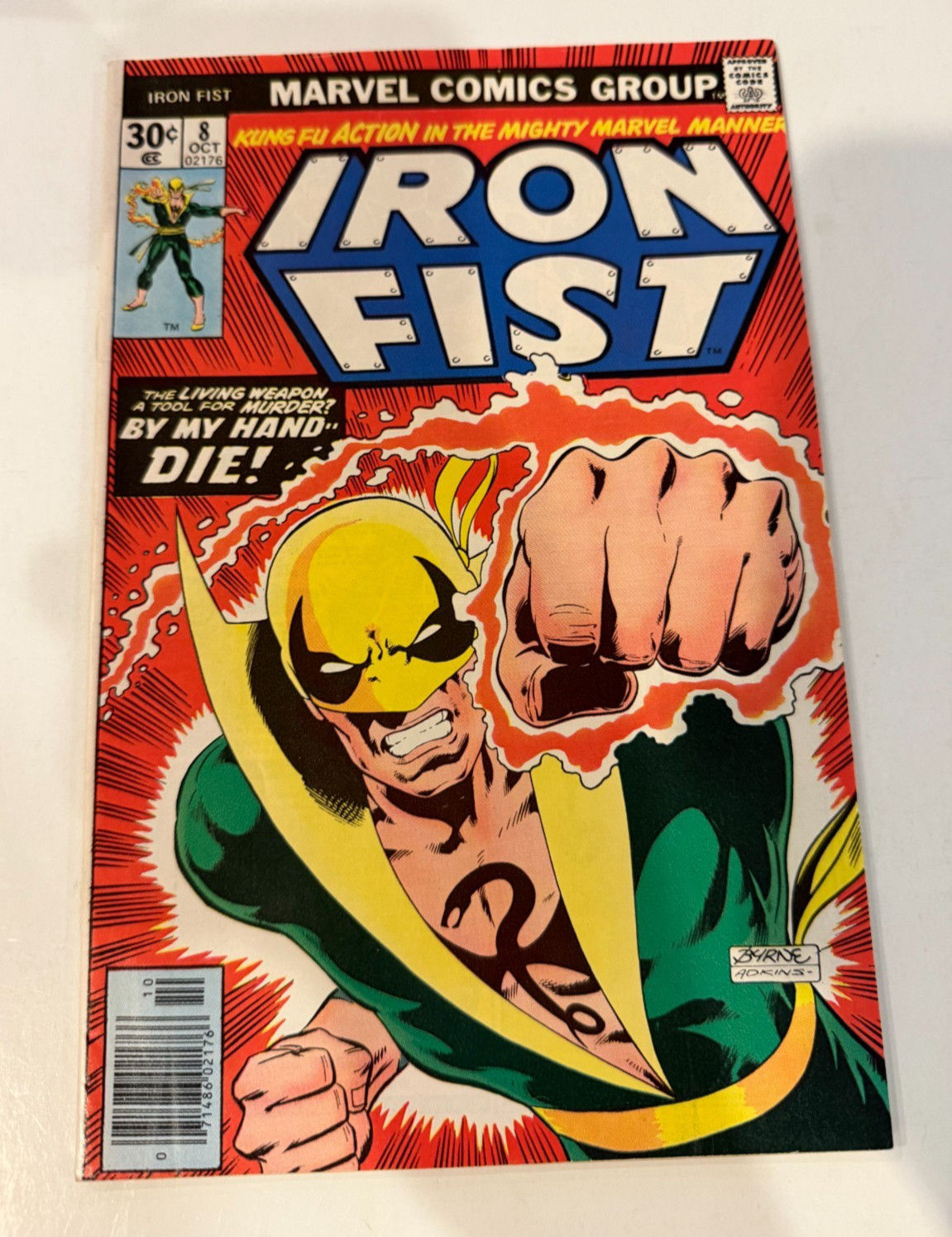 Marvel Comics Iron Fist #8 Comic Book