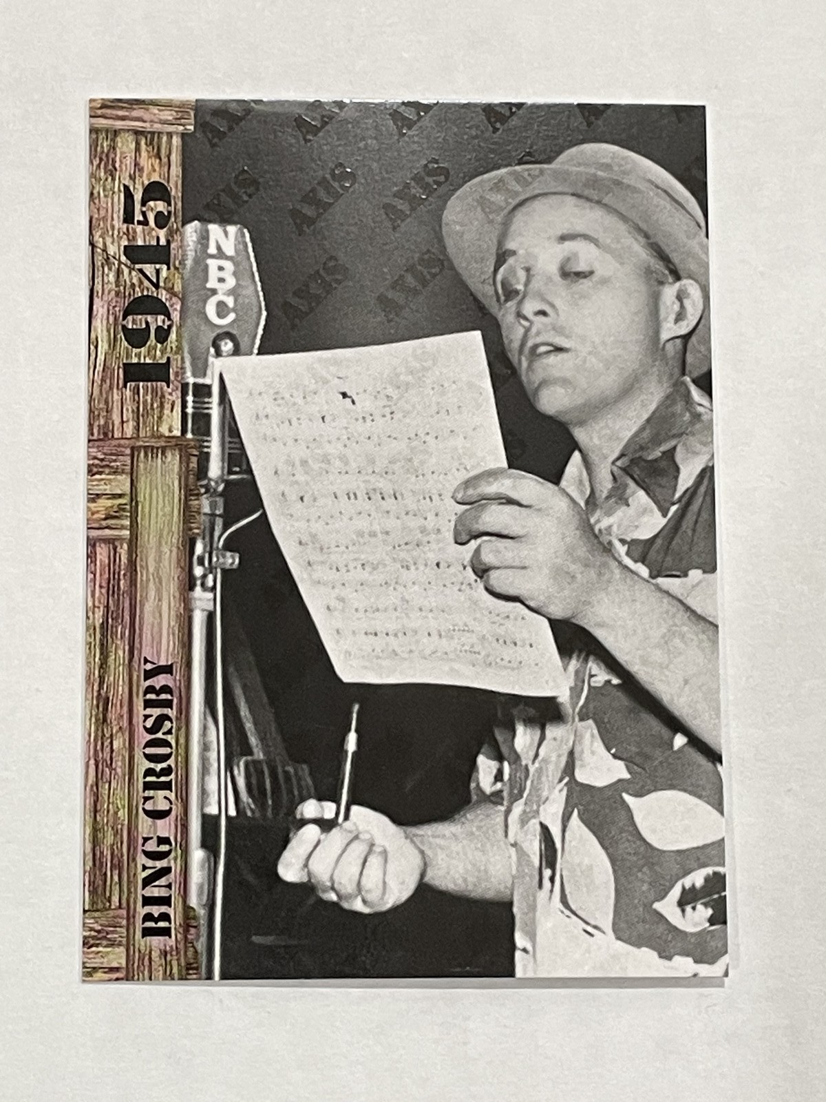 2021 Historic Autographs 1945 The End of WWII #134 - Bing Crosby