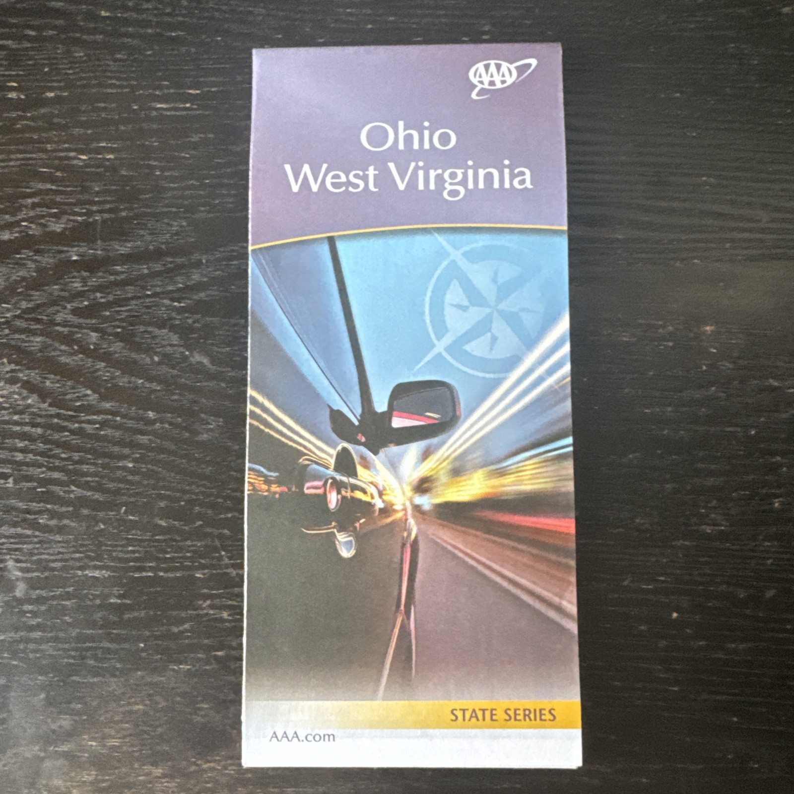AAA Road Map-The Map of Ohio and West Virginia - State Series-2019