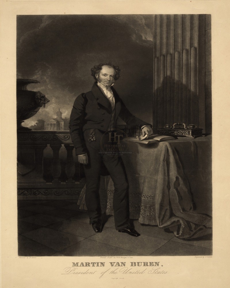 Martin Van Buren US President 1839 to 1841 8x10 Print HT5134973