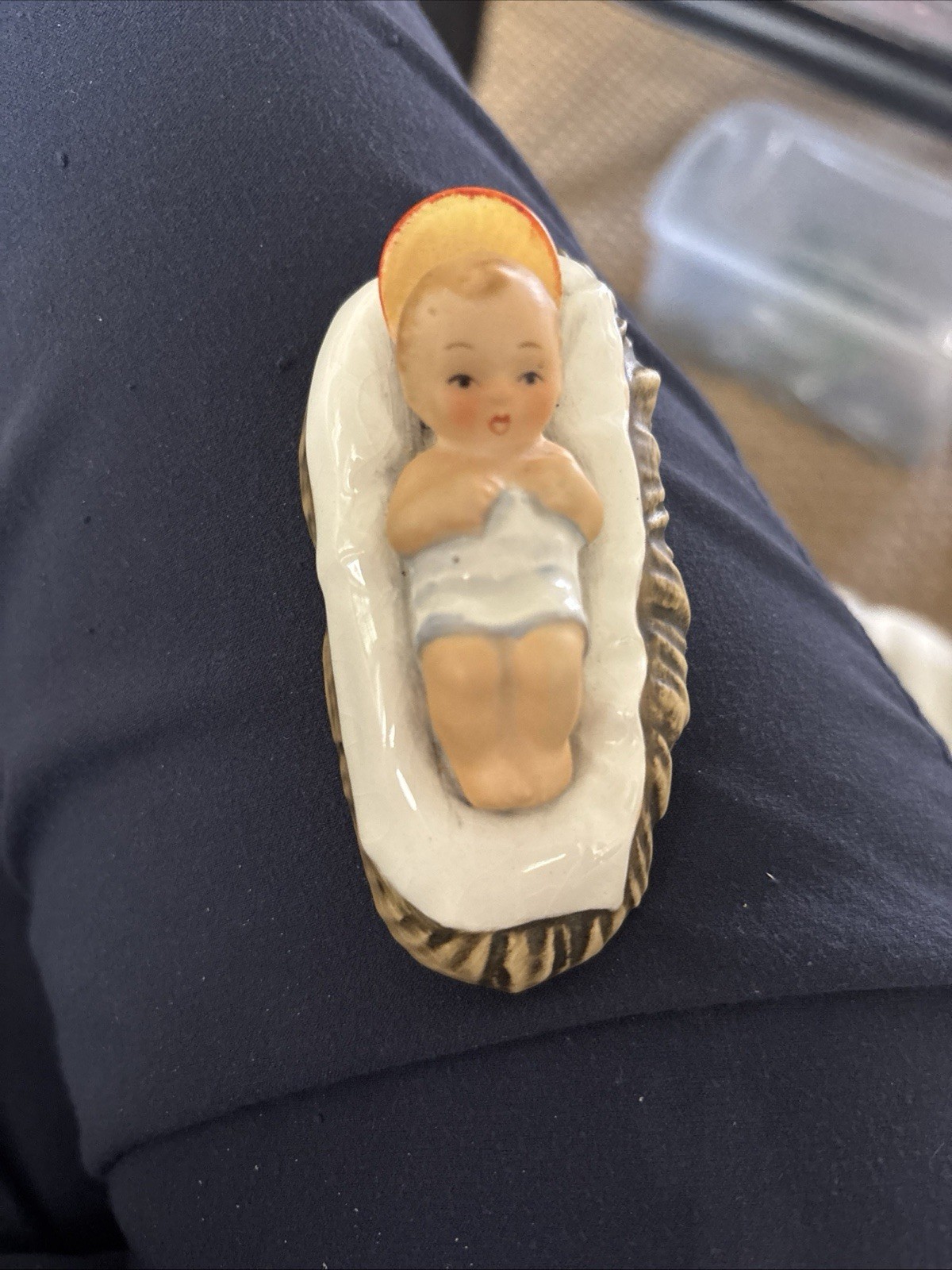 Vintage Goebel Hummel 214/A/K Infant Jesus Nativity TMK-4 1964-72 Vintage Goebel Hummel 214/A/K Infant Jesus Nativity TMK-4 1964-72