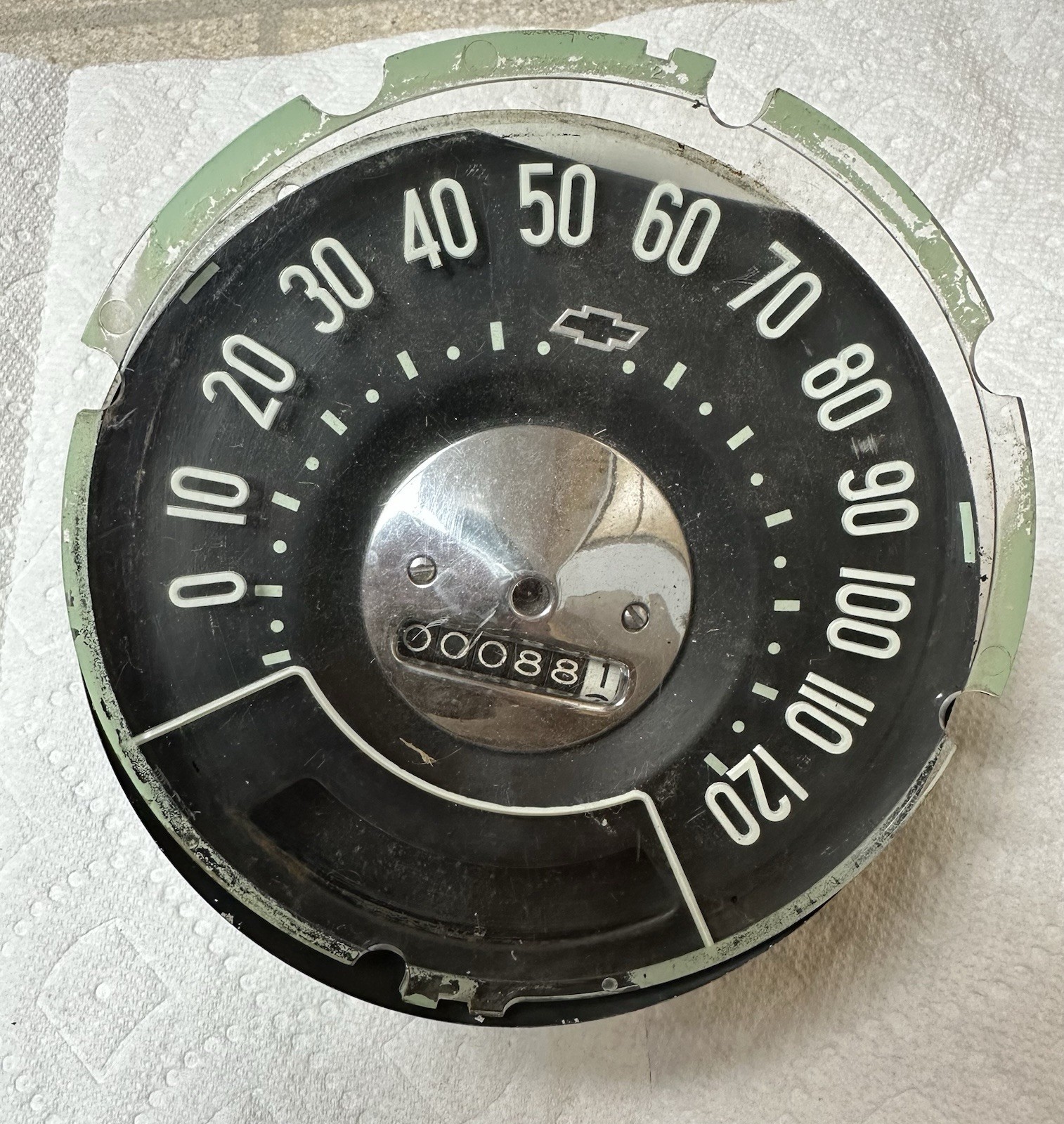 Vintage Chevrolet Spedometer Vintage Chevrolet Spedometer