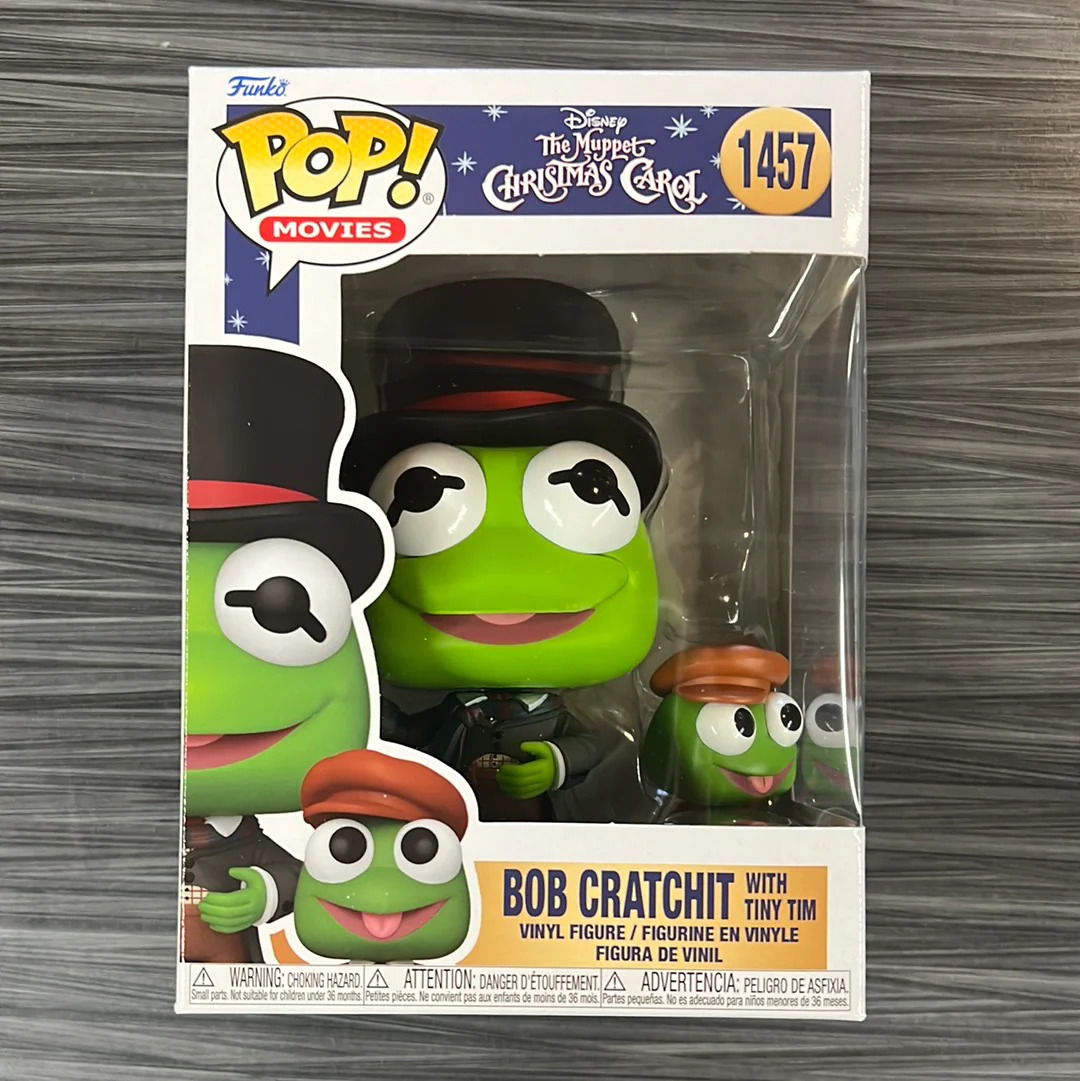 Funko POP Movies: The Muppet Christmas Carol - Bob Cratchit with Tiny Tim #1457