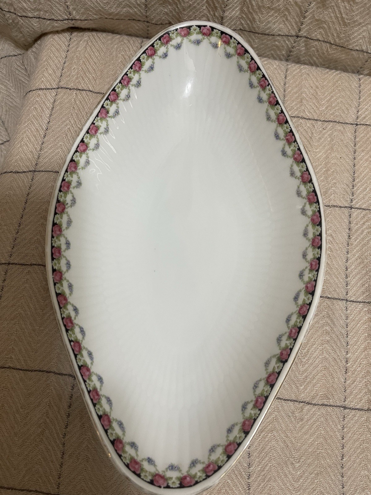 Oscar Schaller & Sons Bavarian Porcelain Serving Dishes Germany Set Of 2 Marked Oscar Schaller & Sons Bavarian Porcelain Serving Dishes Germany Set Of 2 Marked