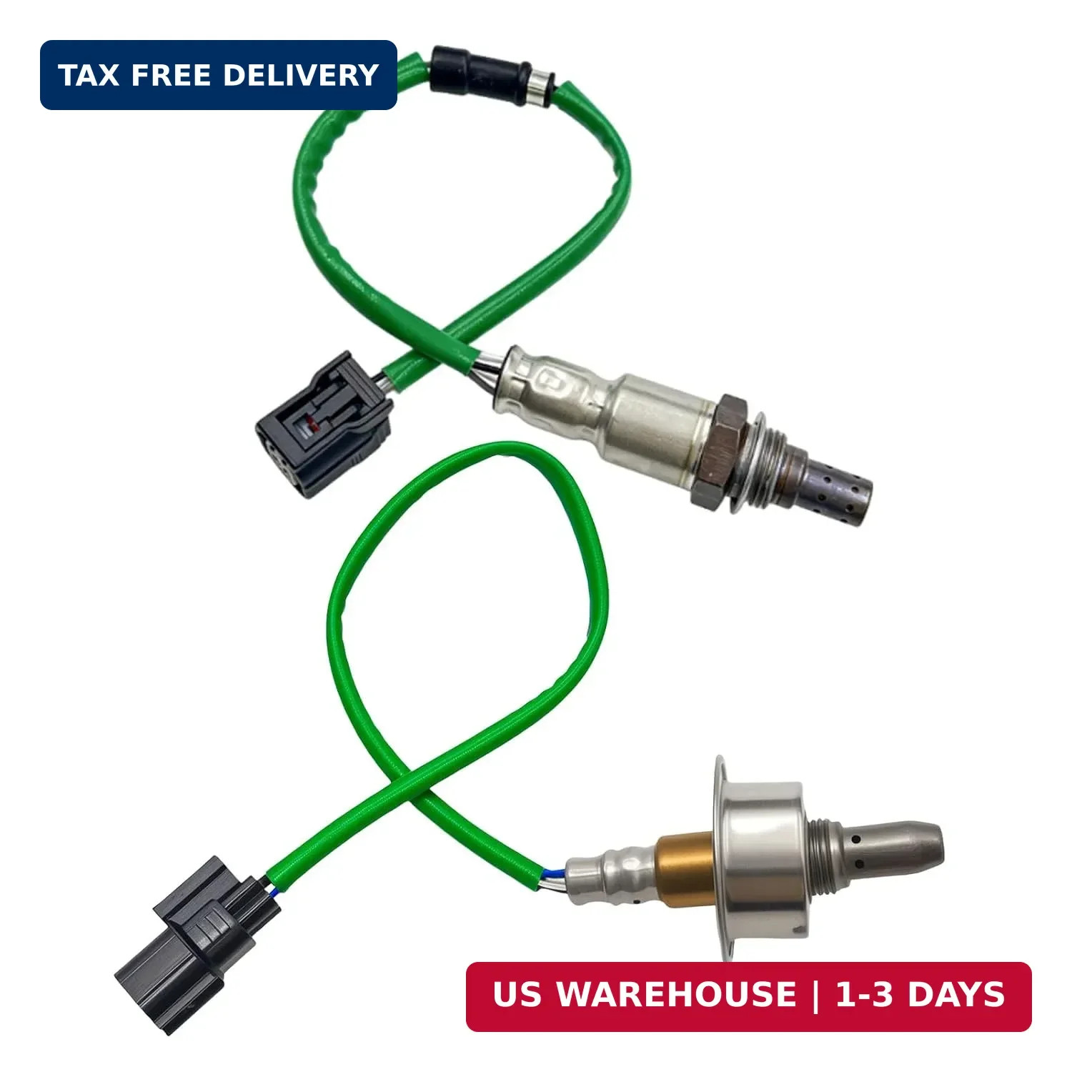 2Pcs 234-9091 234-4442 Oxygen Sensor Upstream Downstream 2Pcs 234-9091 234-4442 Oxygen Sensor Upstream Downstream