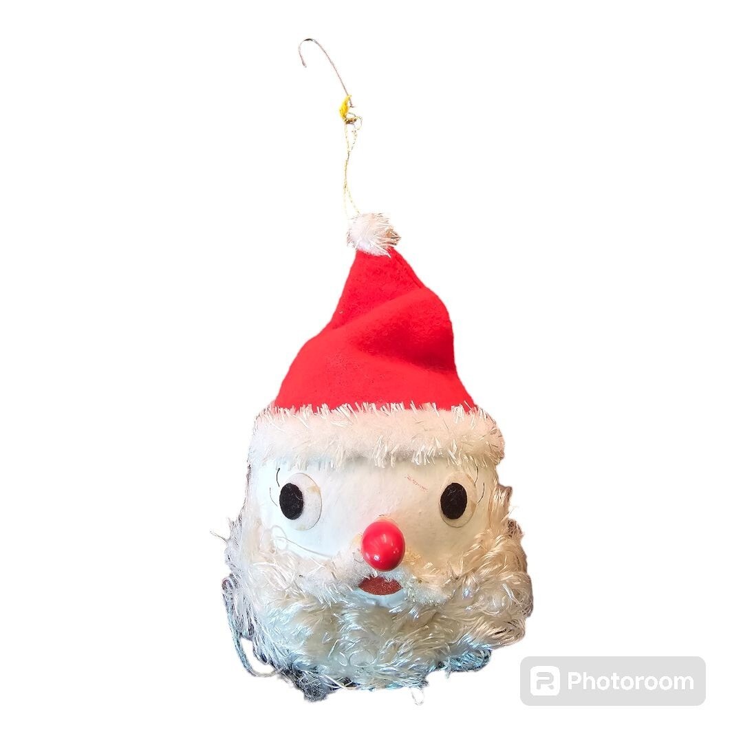 Vintage 1965 Santa ornamant Japan made Vintage 1965 Santa ornamant Japan made