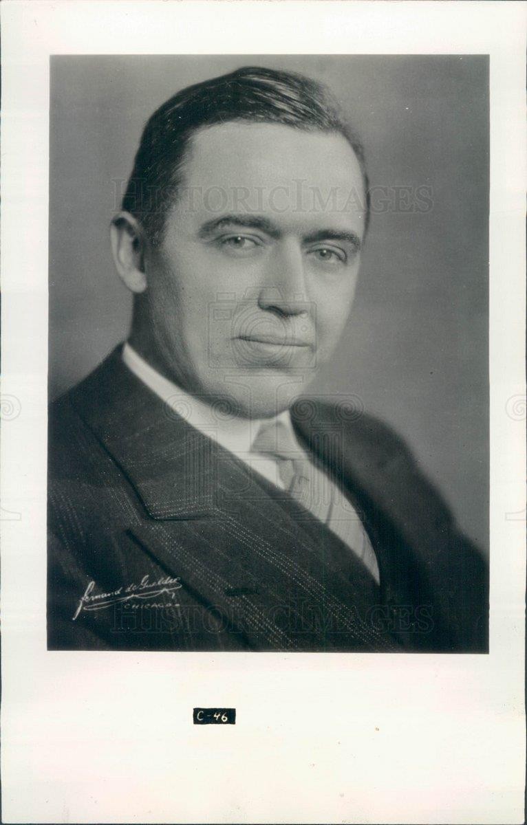 1933 Press Photo South Bend IN DG Roos Studebaker Corp Chief Engineer 1933 Press Photo South Bend IN DG Roos Studebaker Corp Chief Engineer