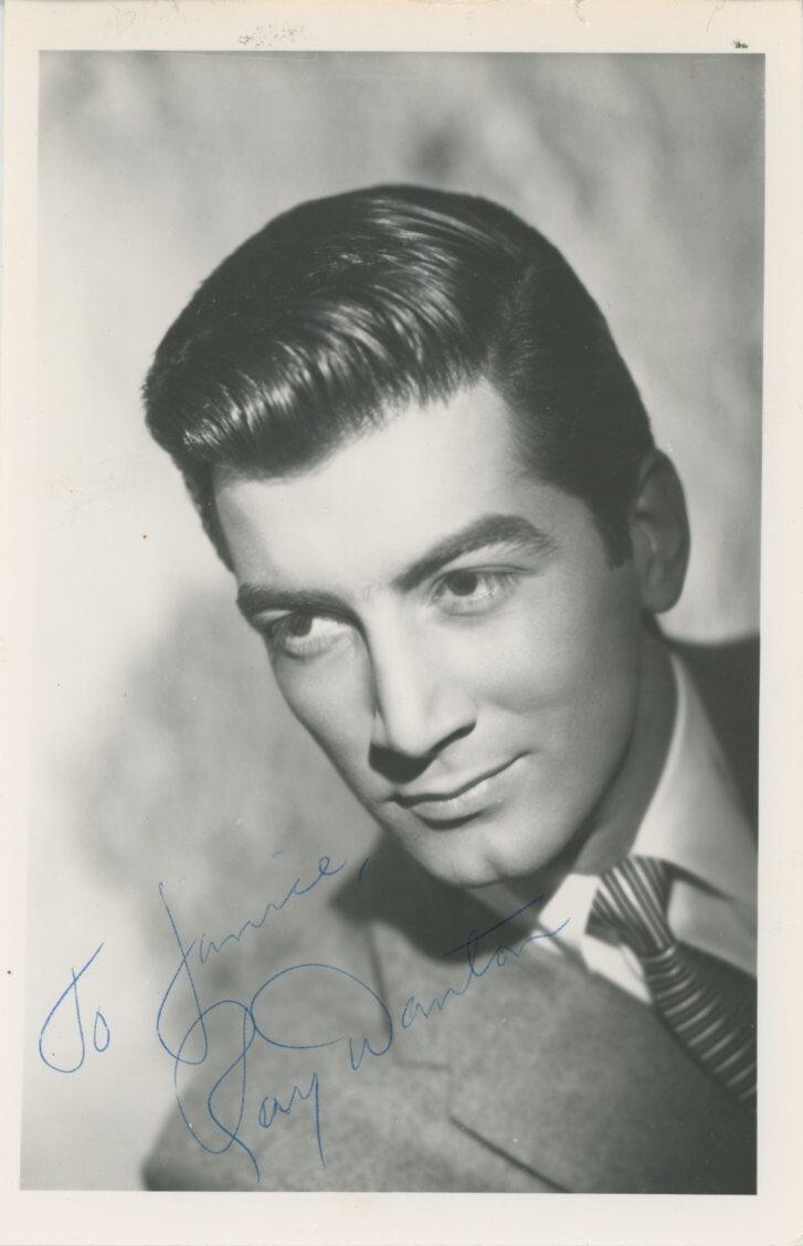 Ray Danton- Signed Vintage Photograph Ray Danton- Signed Vintage Photograph