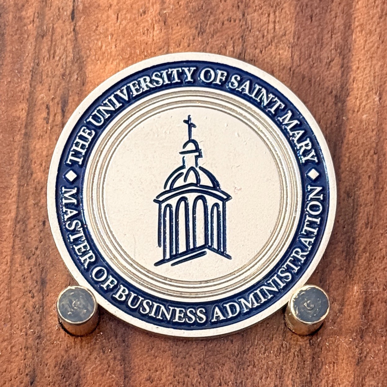 University of Saint Mary MBA Virtus Et Scientia Challenge Coin  W#27