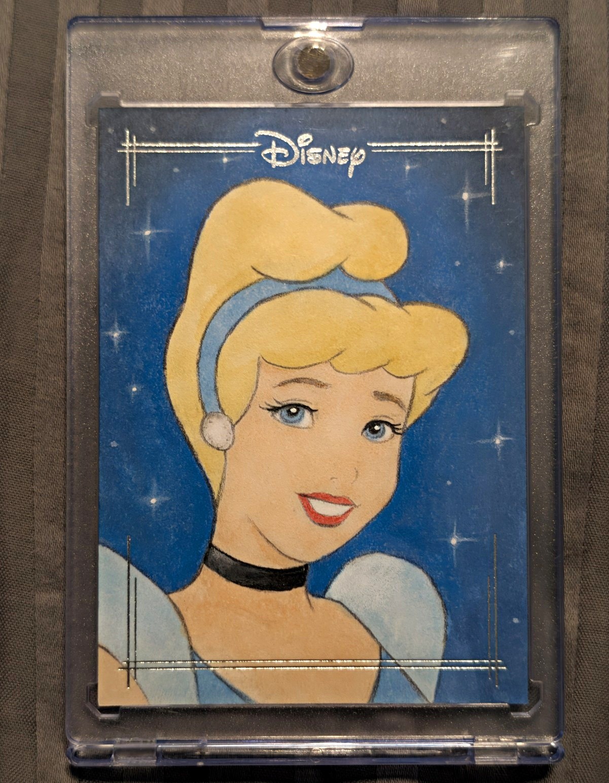 2026 Topps Disney Chrome Cinderella Sketch Anthony Richichi 1/1
