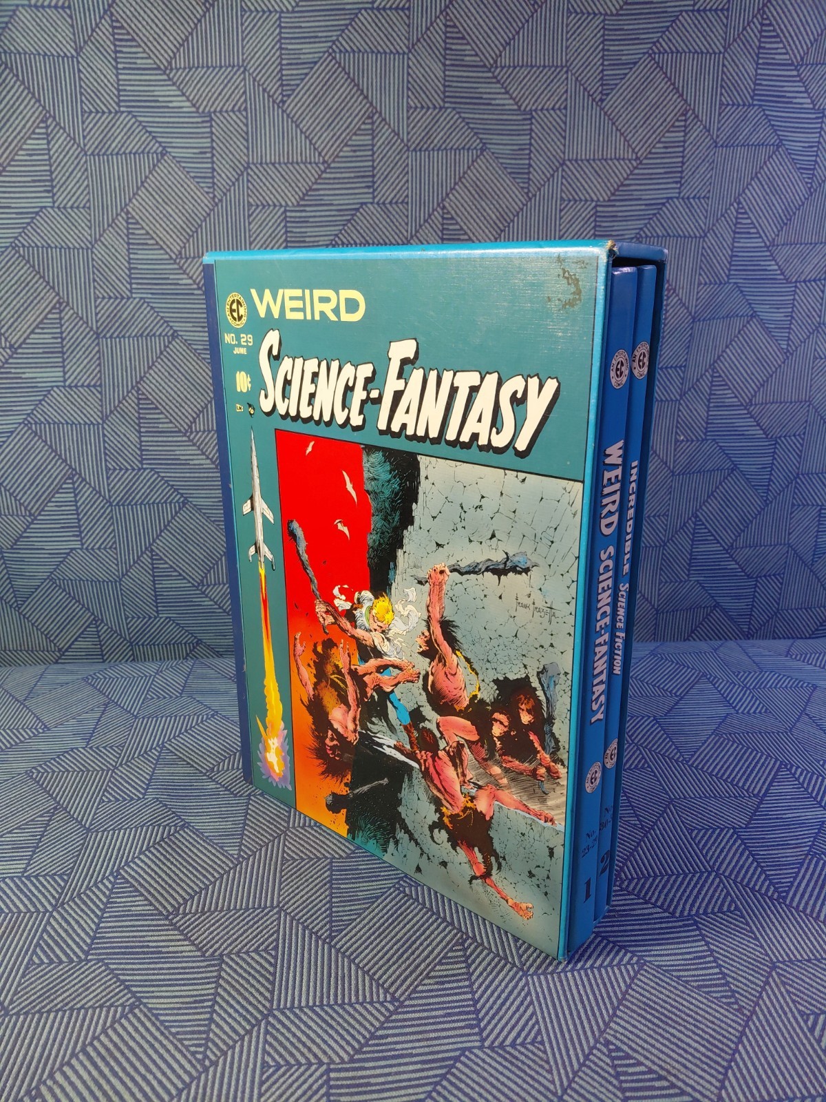 EC Comics Library Weird Science-Fantasy 2 volume HC Russ Cochran Slipcase set EC Comics Library Weird Science-Fantasy 2 volume HC Russ Cochran Slipcase set
