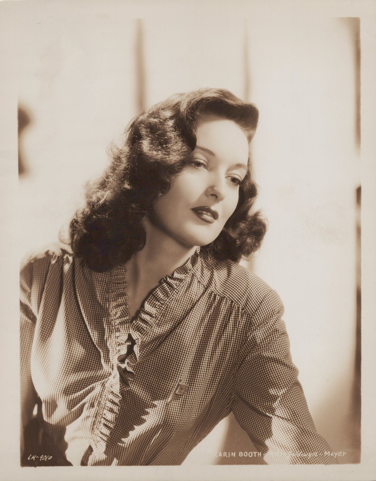 Karin Booth (1947)⭐ Beauty Hollywood Actress - Stunning Portrait MGM Photo K 179