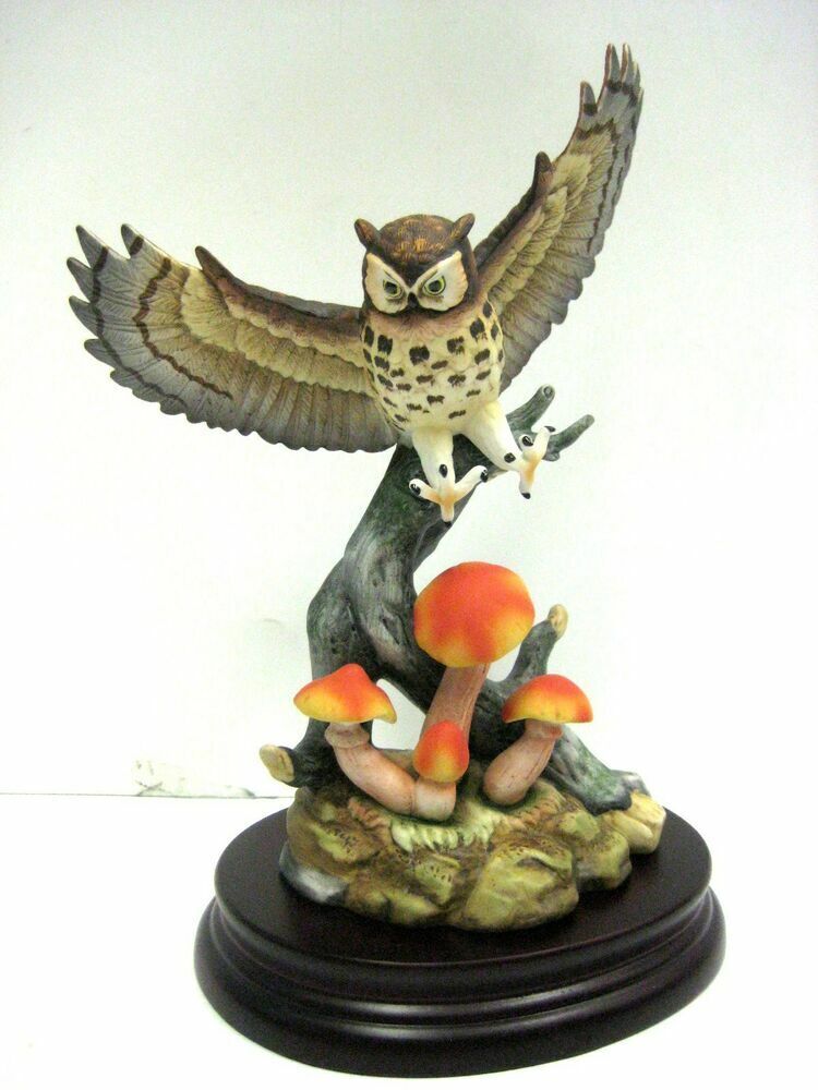 NEW Andrea by Sadek Great Horned Owl Figurine # 9671 Birds