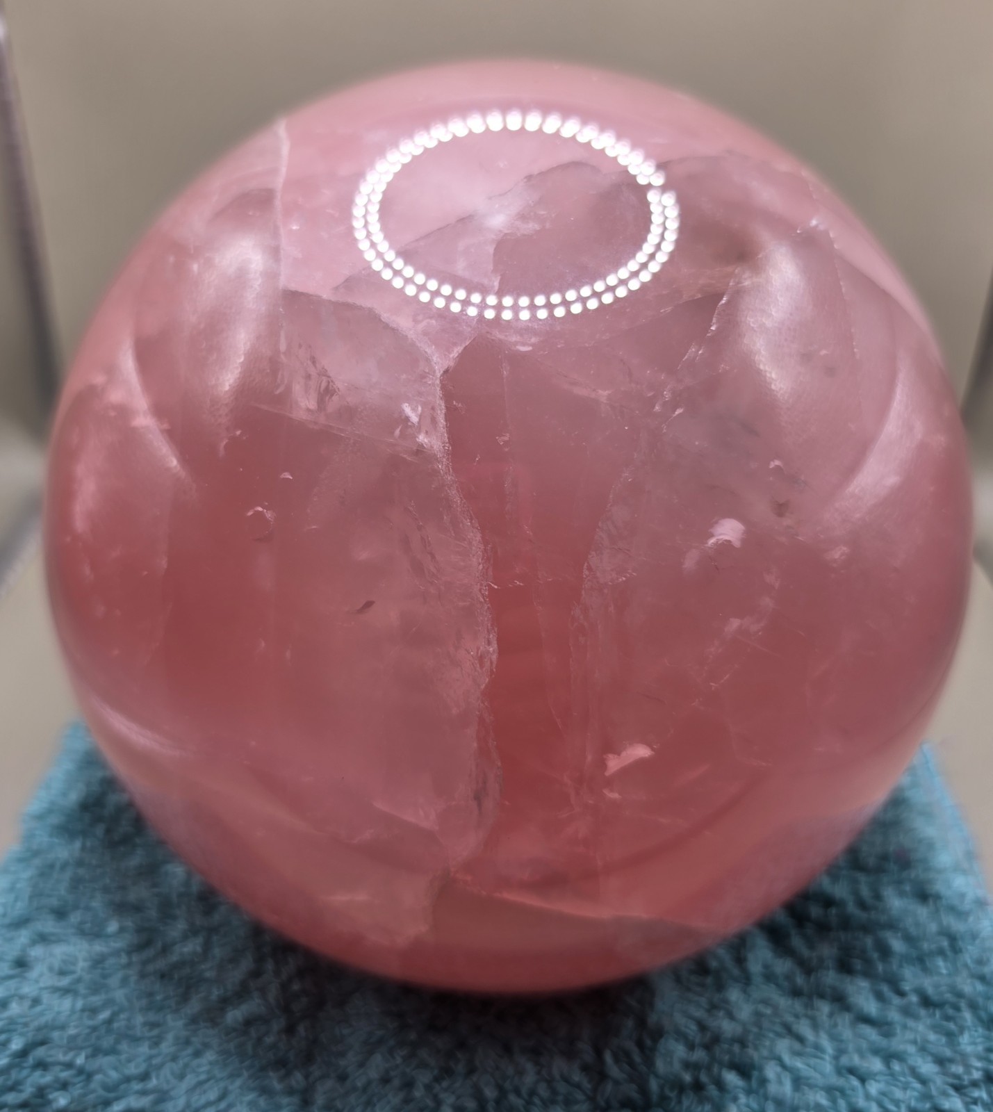  Extra Large 8lbs 8oz Rose Quartz Star Flash And Some Rainbows 