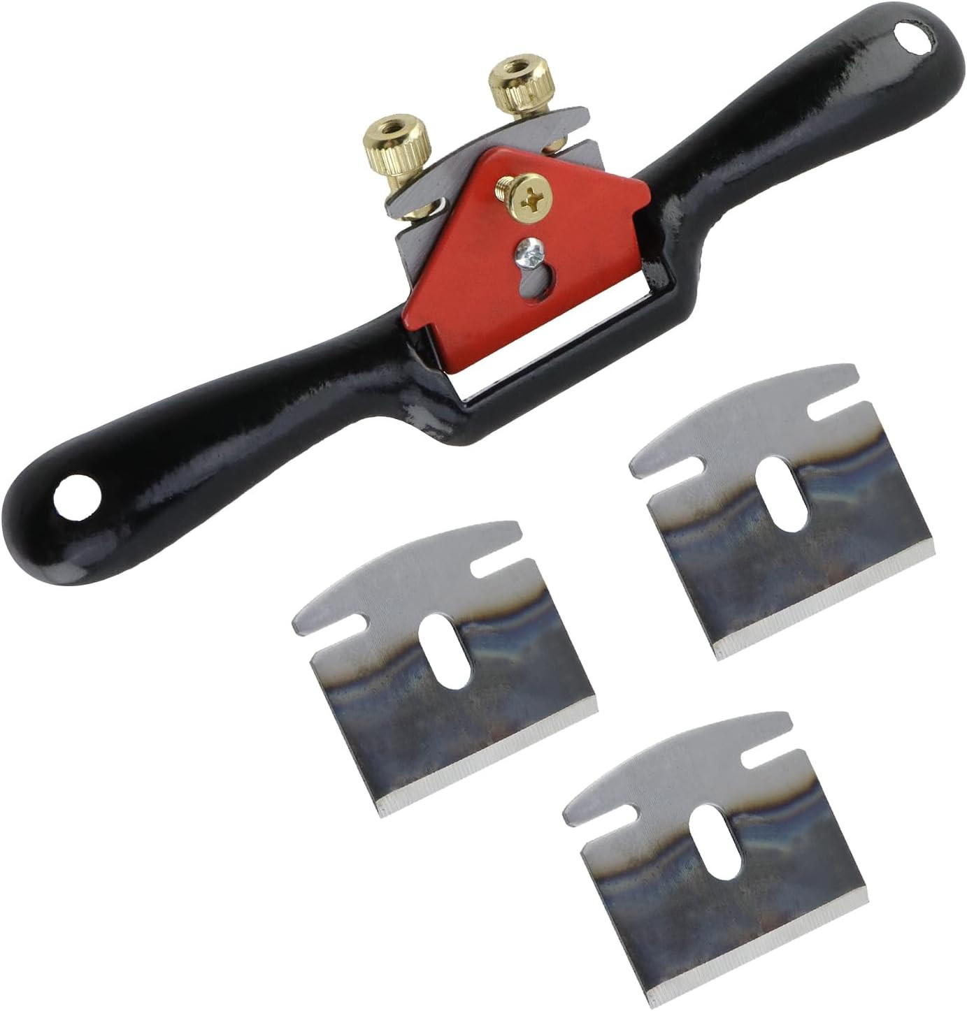 Metal Spokeshave Adjustable Spoke Shave Woodworking Hand Cutting Tool W