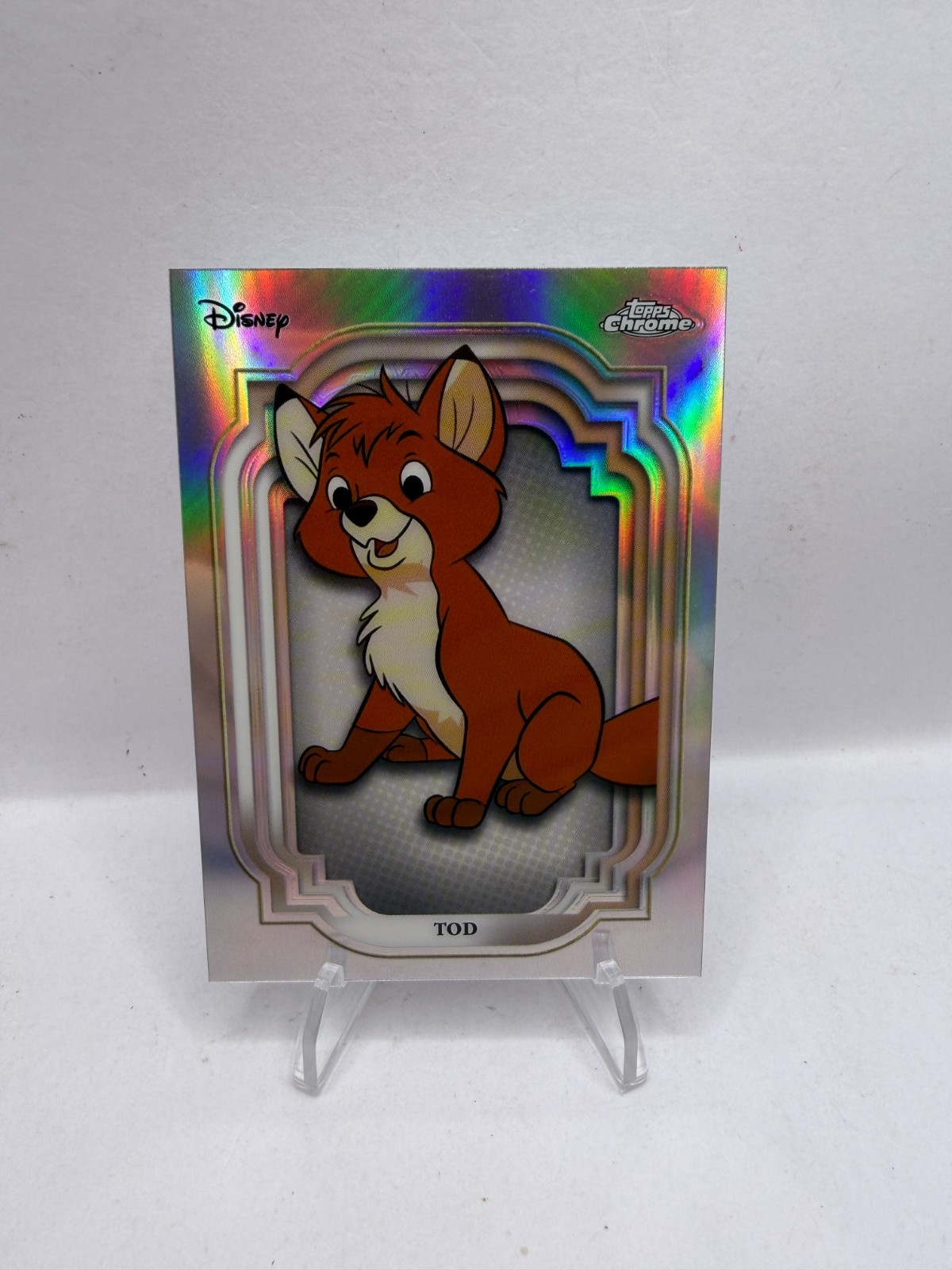 2024 Topps Chrome Disney Tod #40 Refractor 2024 Topps Chrome Disney Tod #40 Refractor