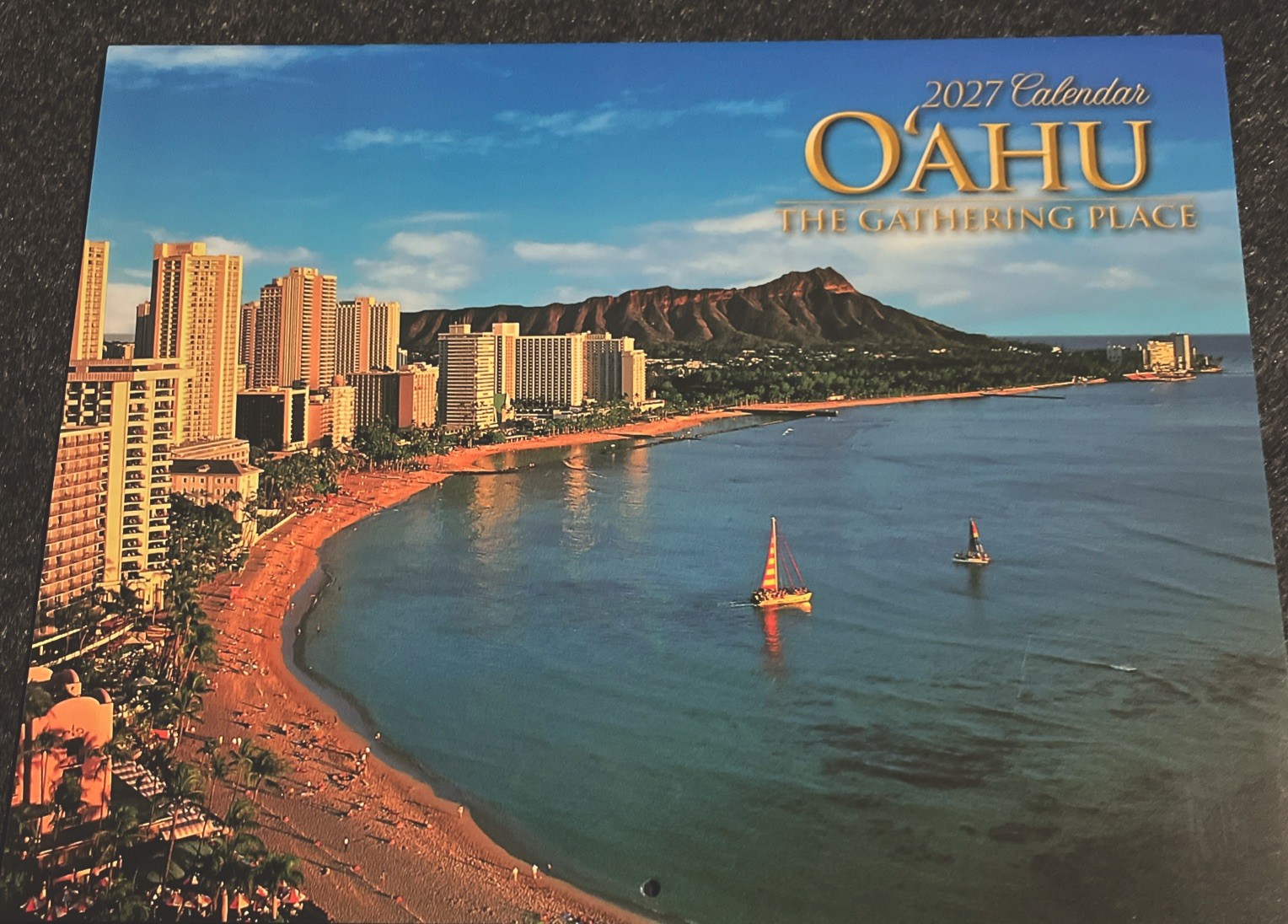 The islander Group 2027 Oahu Hawaii Calendar