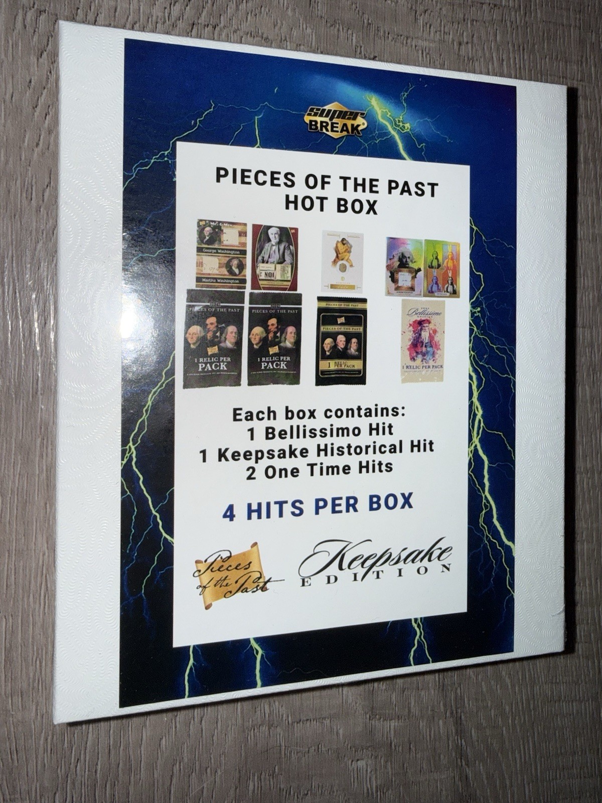 2024 SUPER BREAK PIECES OF THE PAST KEEPSAKE Edition HOT Box Factory Sealed 2024 SUPER BREAK PIECES OF THE PAST KEEPSAKE Edition HOT Box Factory Sealed