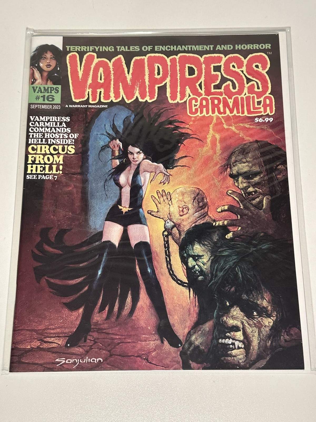 Vampiress Carmilla #16 (Warrant Publishing September 2023)