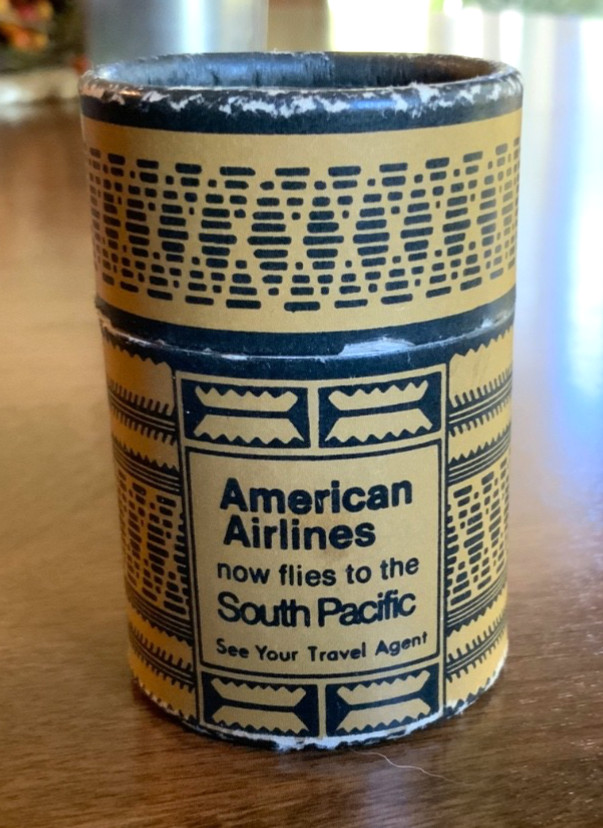 Vintage American Airlines South Pacific Advertising Matches
