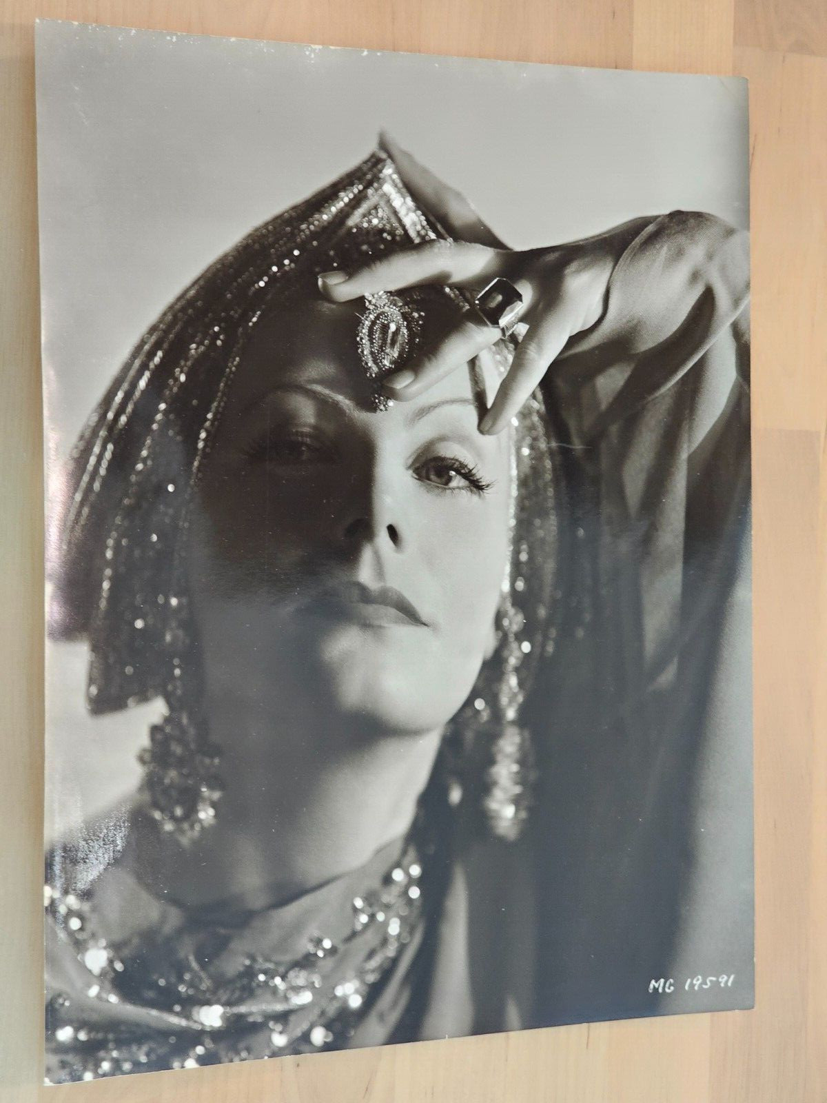HOLLYWOOD BEAUTY GRETA GARBO STYLISH POSE STUNNING PORTRAIT OVERSIZE Photo XXL