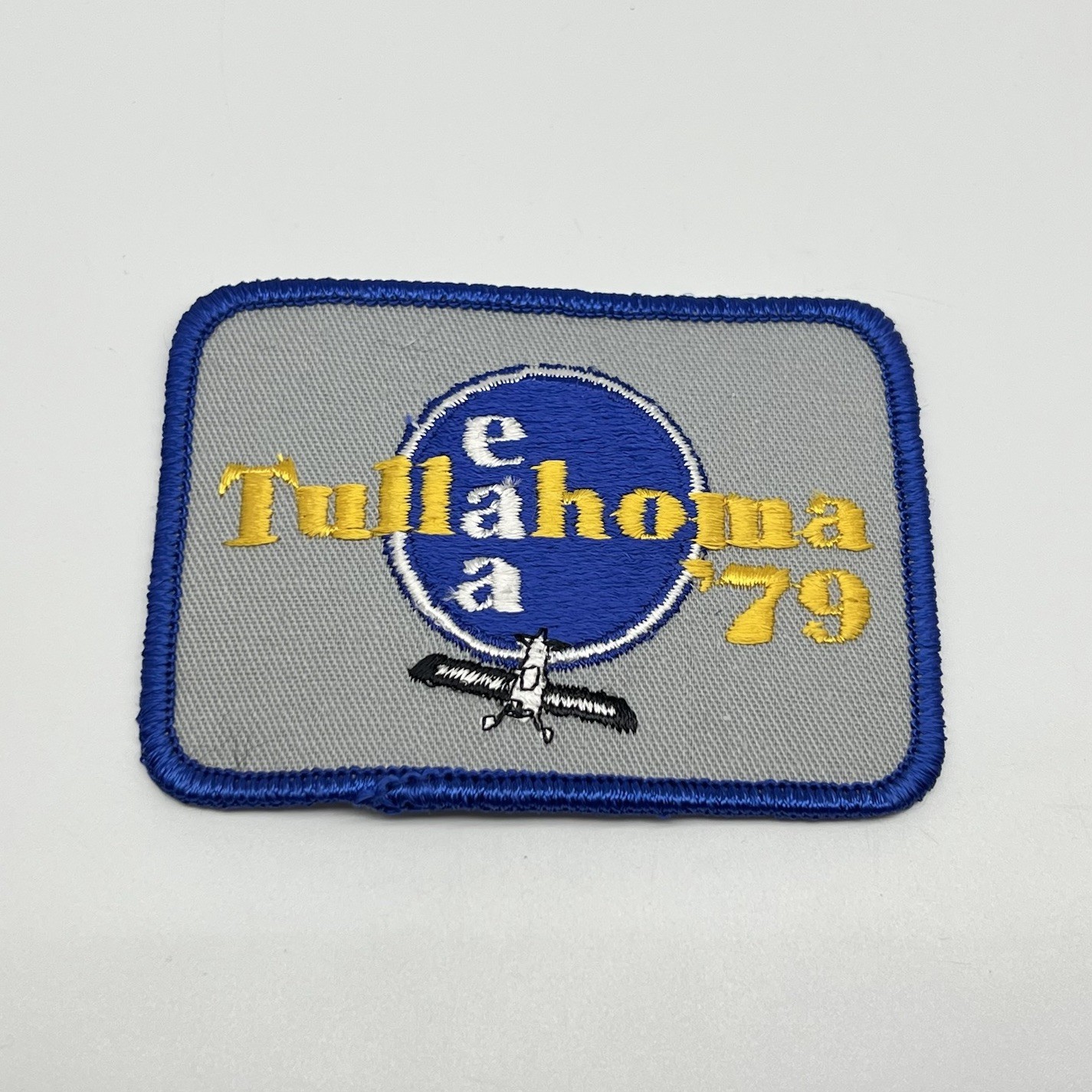 Vintage 1979 EAA Tullahoma Patch Experimental Aircraft Aviation Airplane Pilot Vintage 1979 EAA Tullahoma Patch Experimental Aircraft Aviation Airplane Pilot